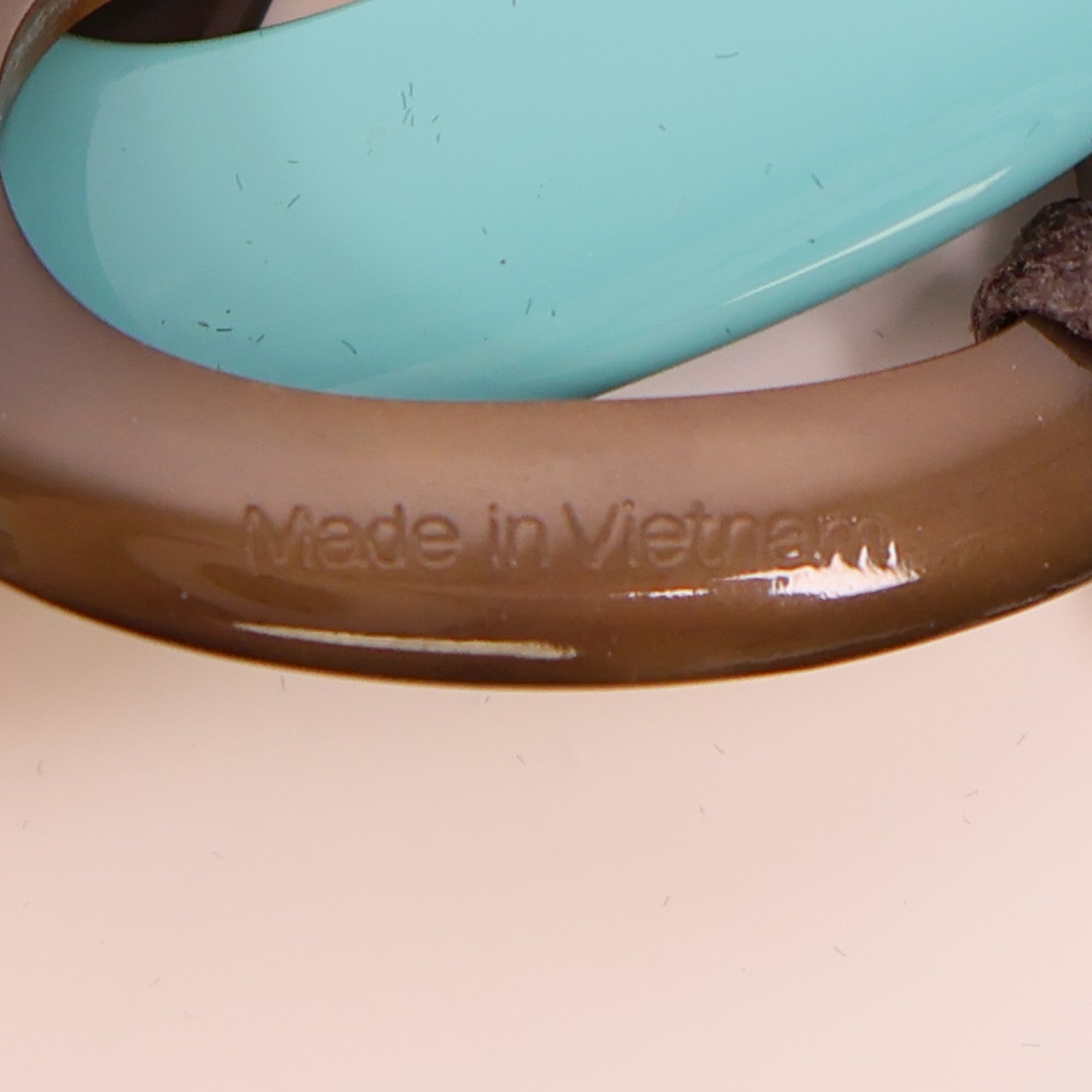 HERMES 水牛角/PVC Necklace項鍊