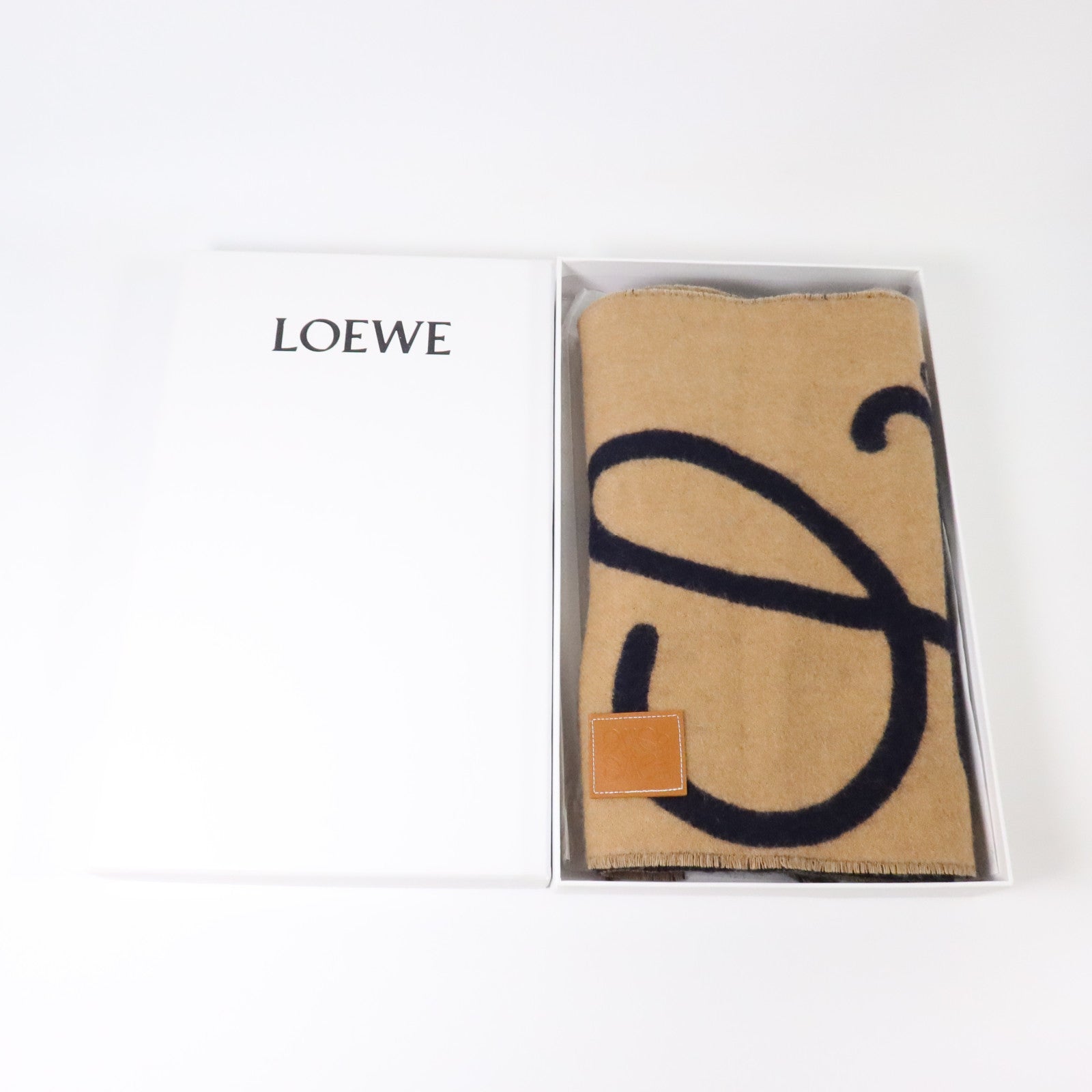 LOEWE 羊毛/羊絨Scarf 30x180cm圍巾