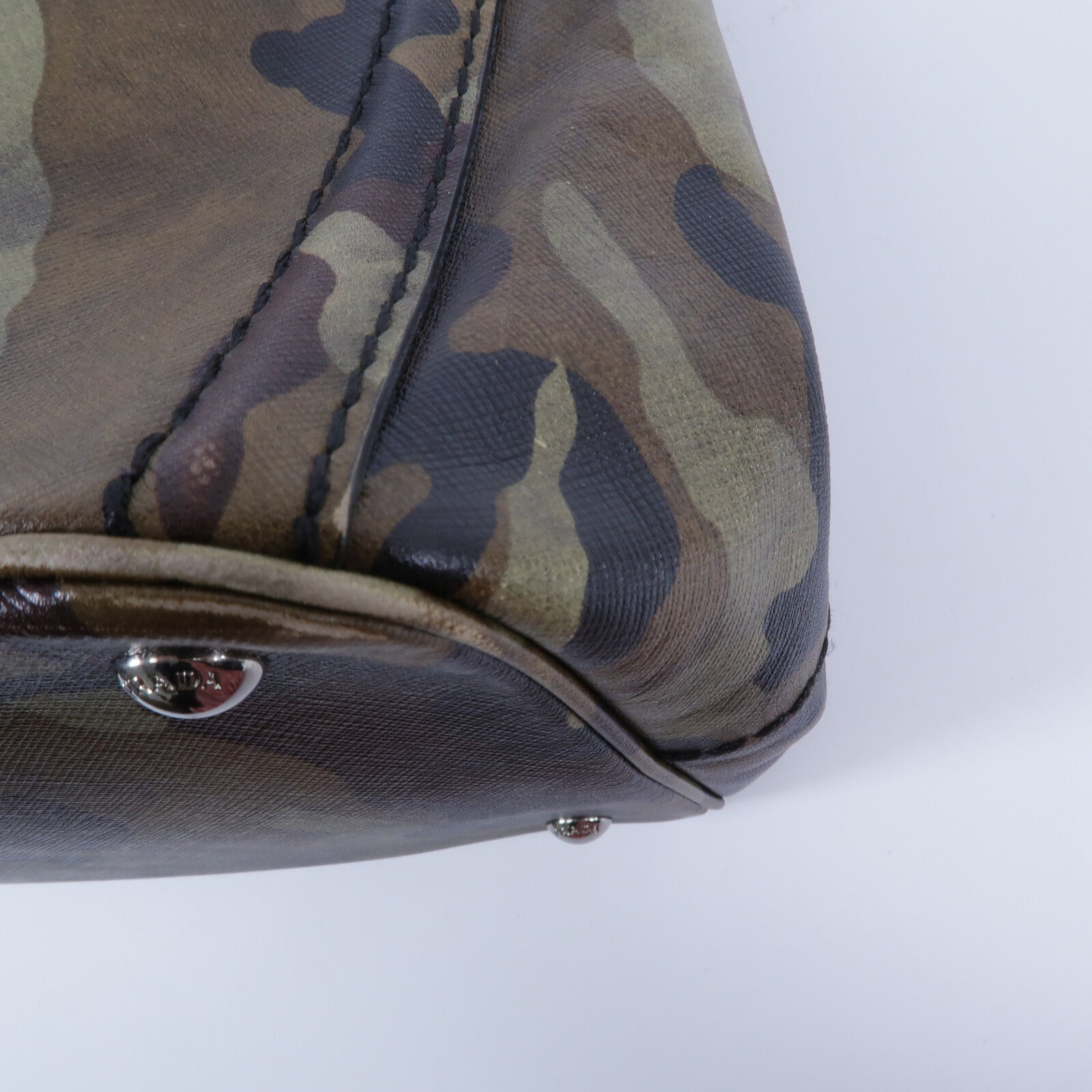 PRADA 牛皮皮革2 Ways Shoulder Bag手挽肩背兩用袋
