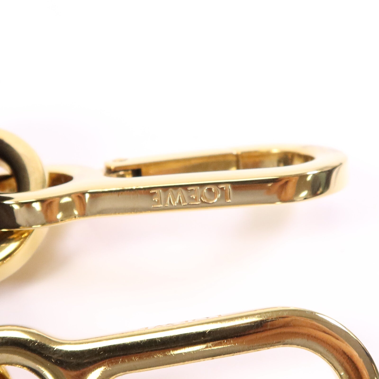 LOEWE 牛皮皮革Small Puzzle Edge金扣手挽肩背兩用袋