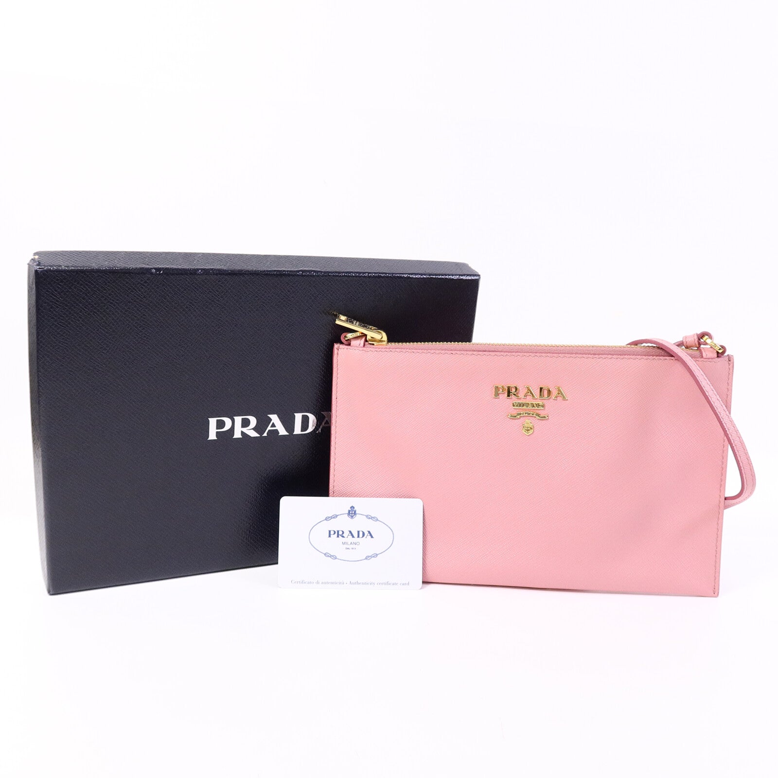 PRADA Saffiano皮革Hand Bag肩背袋
