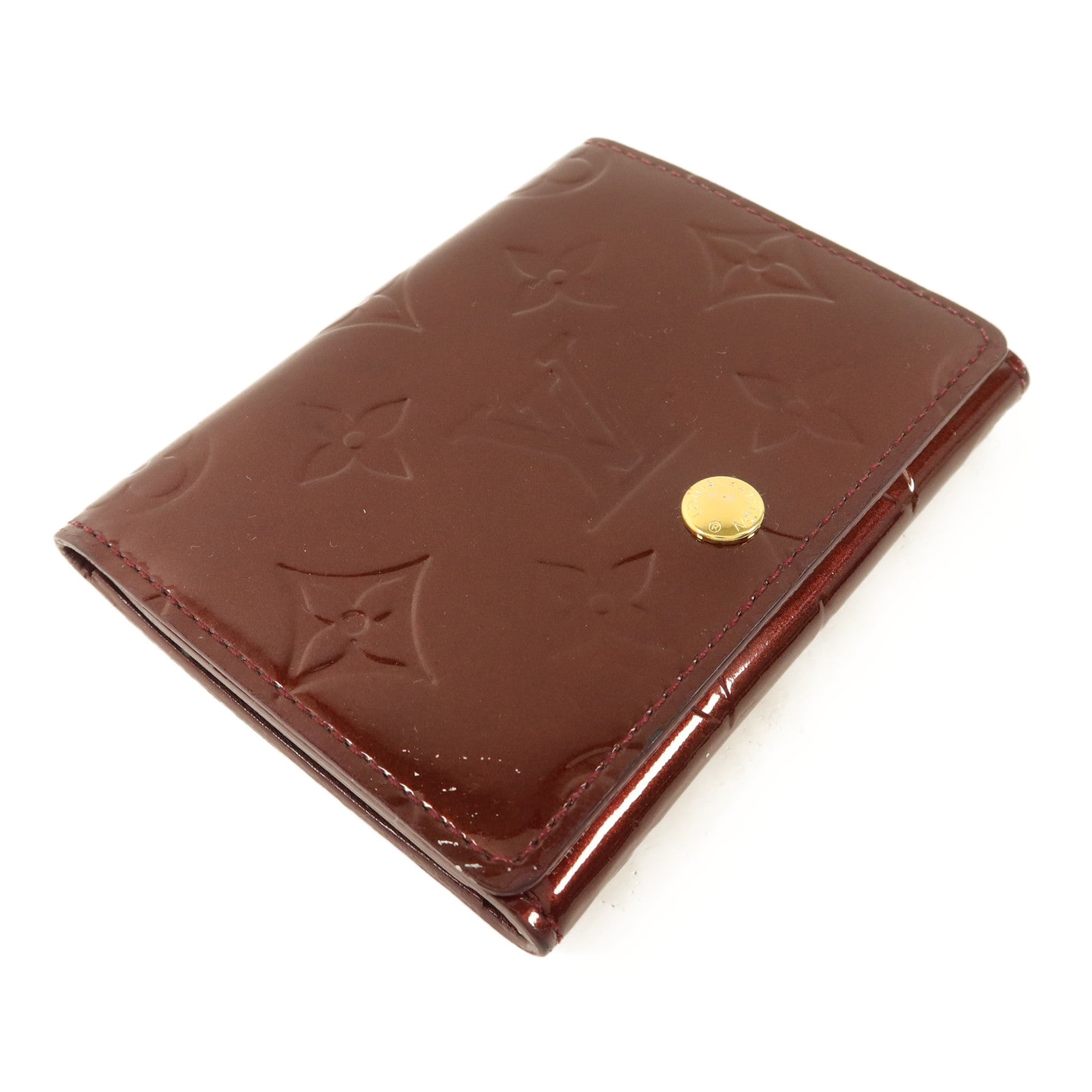 LOUIS VUITTON Monogram Vernis Envelope Business Card Holder卡片套