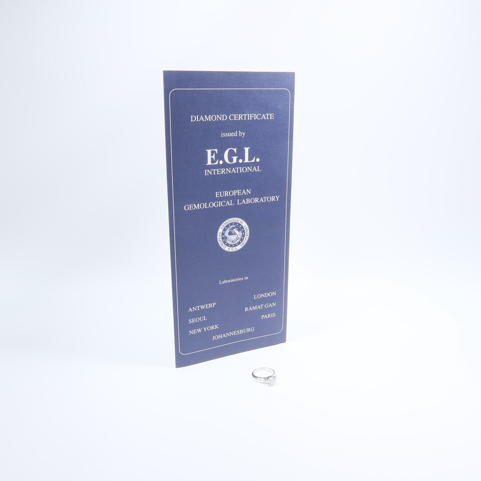 JEWELRY 18K白金Diamond Ring鑽石戒指