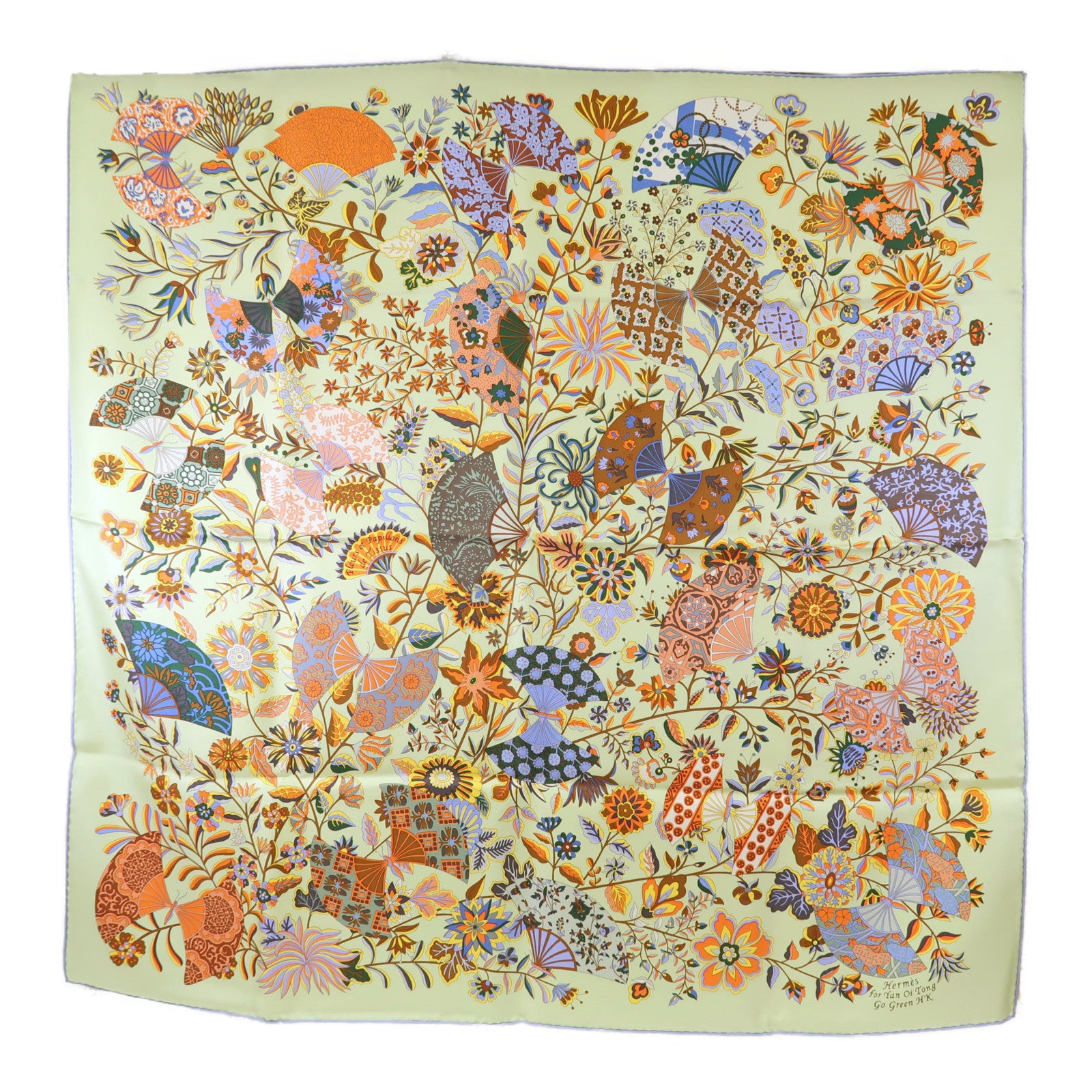 HERMES 絲質Scarf 90X90絲巾
