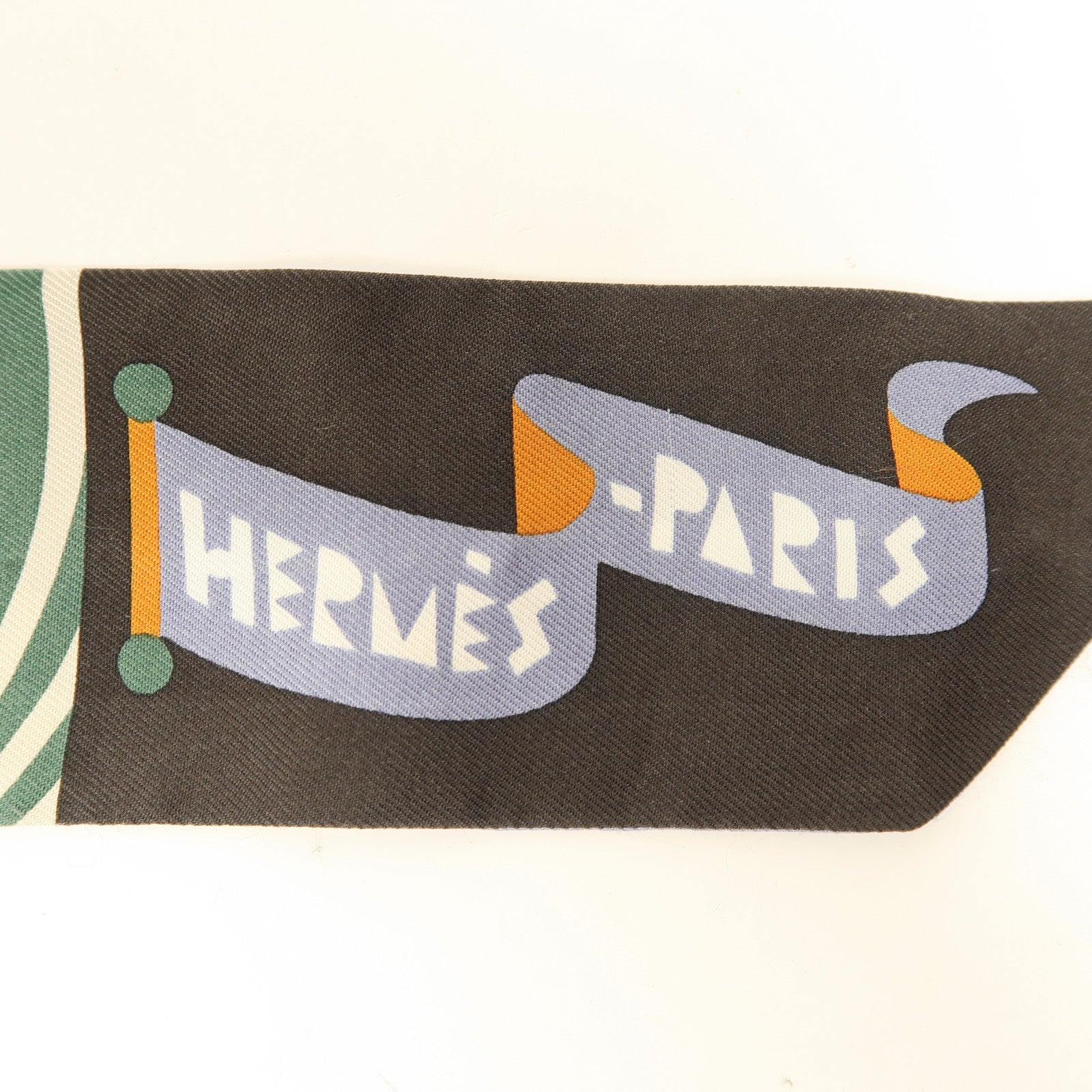 HERMES 絲質Twilly絲巾