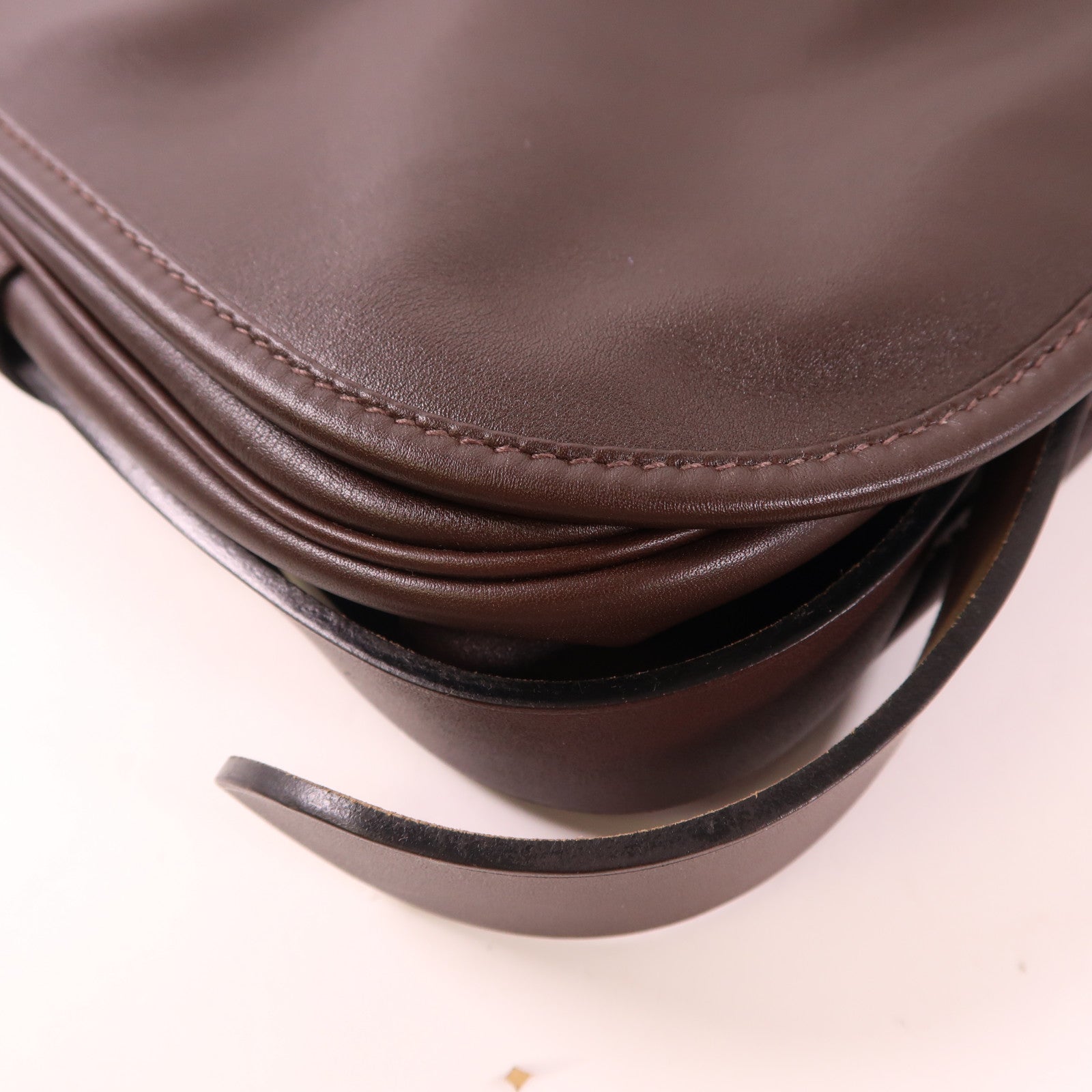 HERMES Swift皮革Barda 35銀扣肩背袋