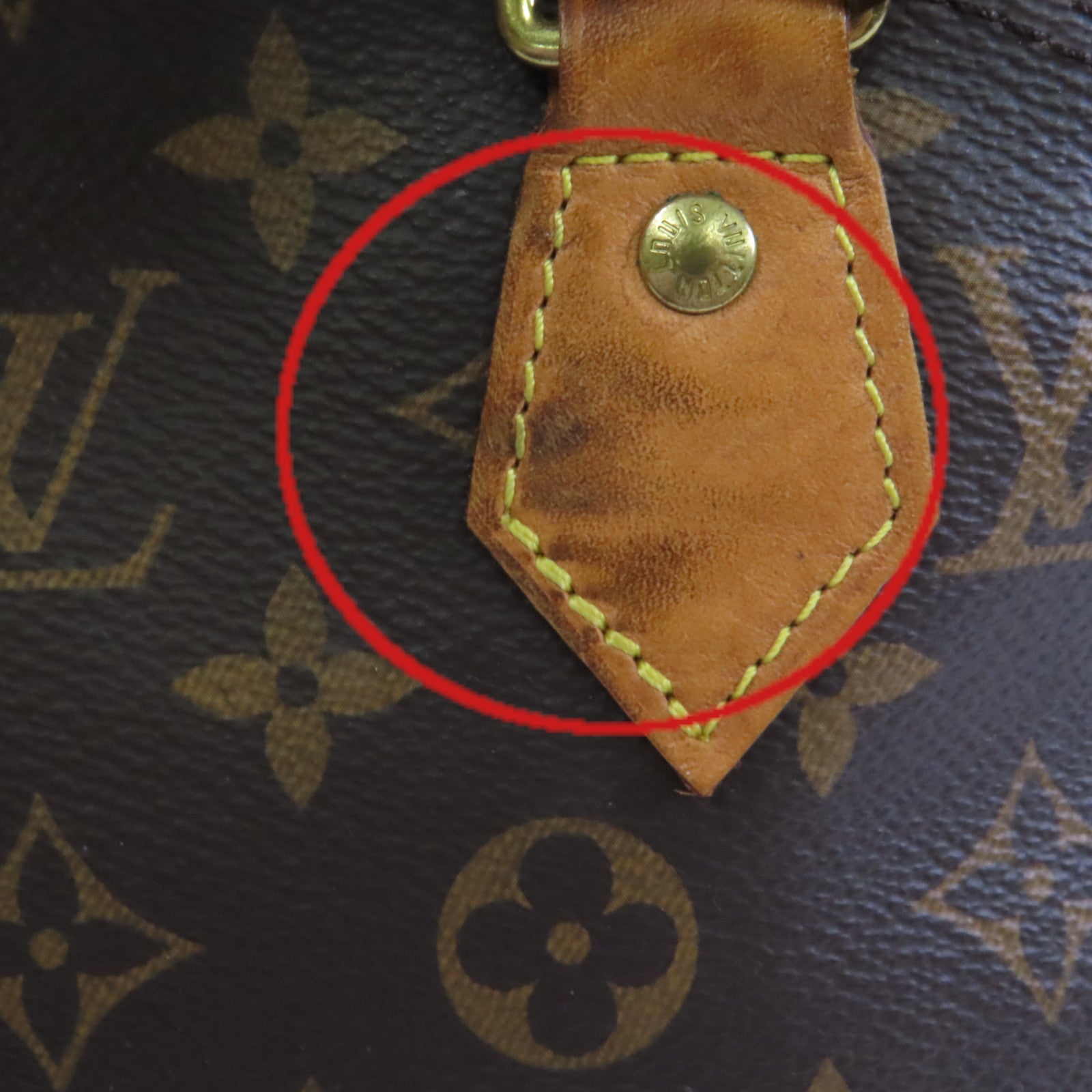LOUIS VUITTON Monogram Alma BB金扣手挽肩背兩用袋