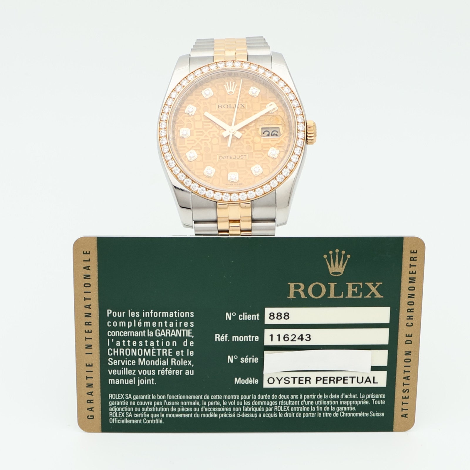 ROLEX Datejust 116243