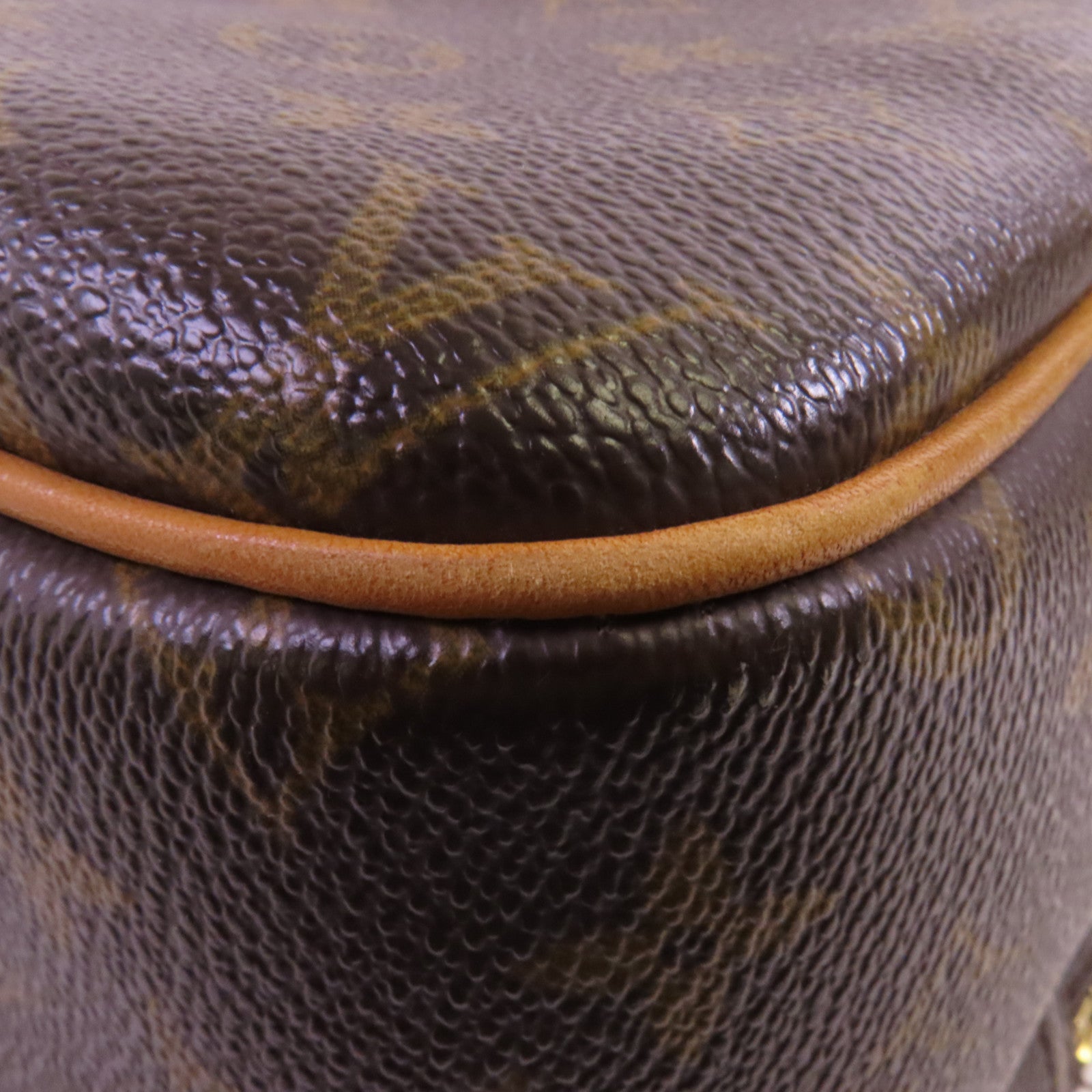 LOUIS VUITTON Monogram Reporter PM金扣肩背袋