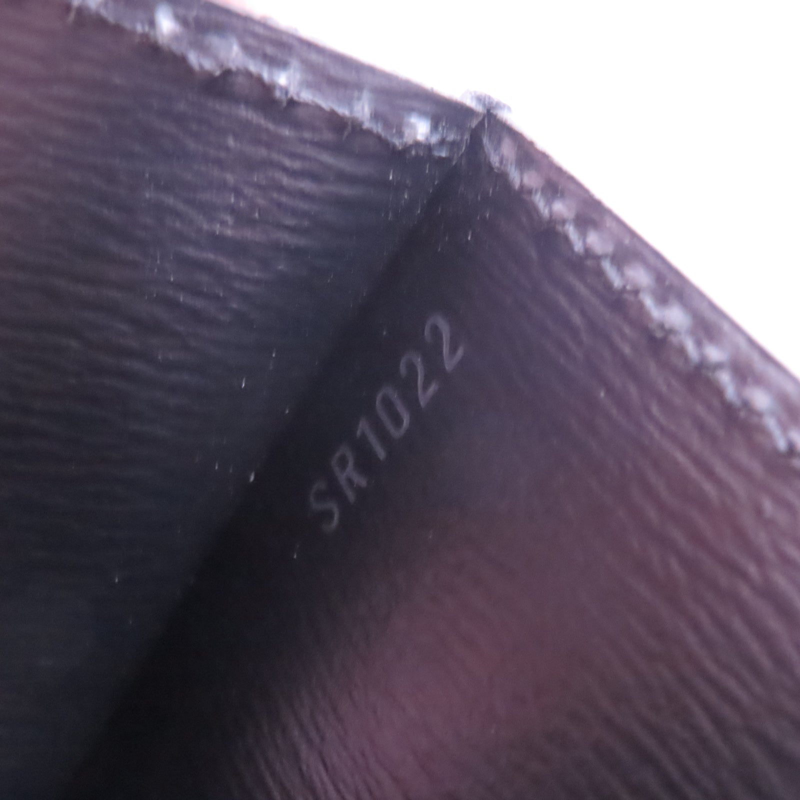 LOUIS VUITTON Epi Malesherbes金扣手挽袋黑色