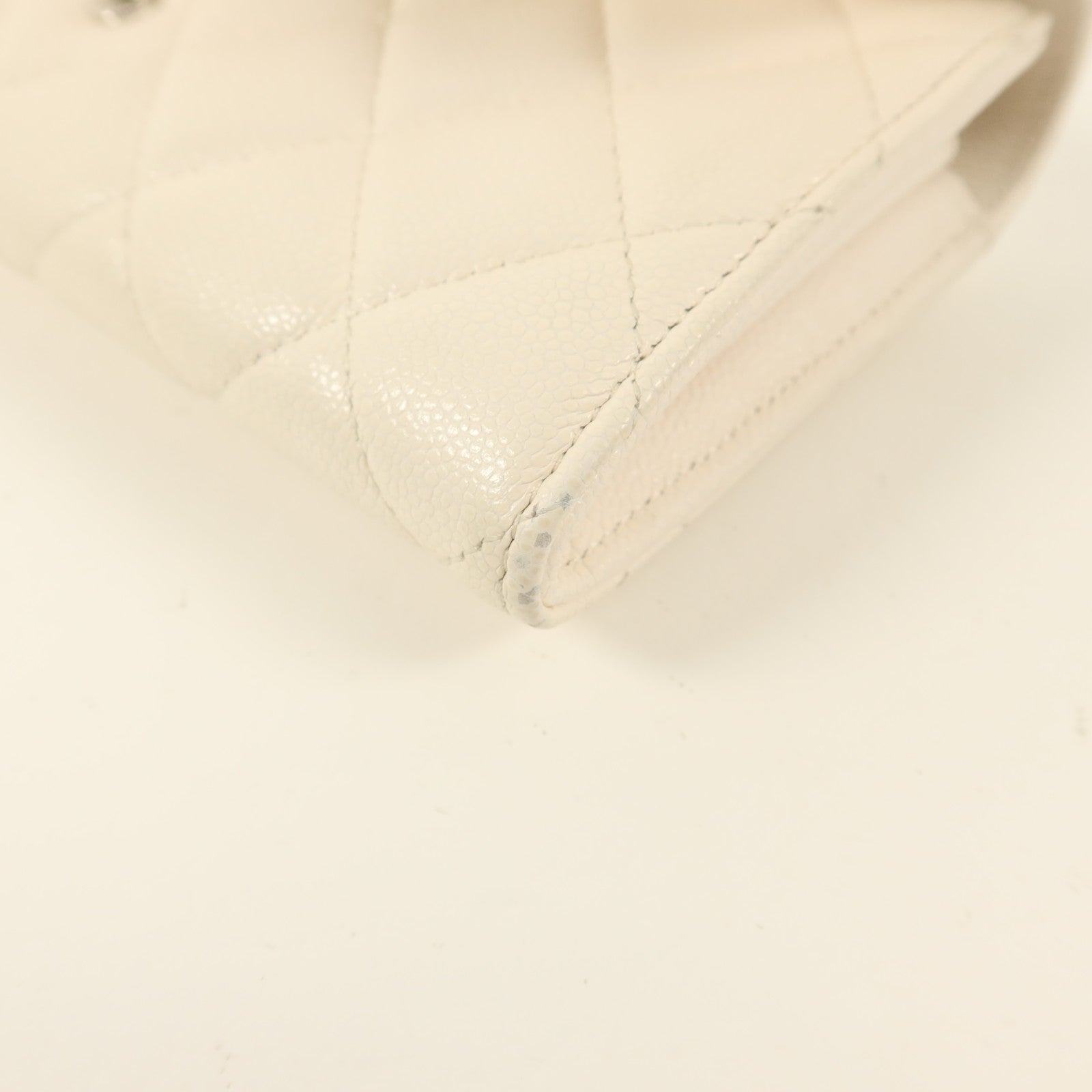 CHANEL 牛皮皮革Classic Long Wallet銀扣長錢包
