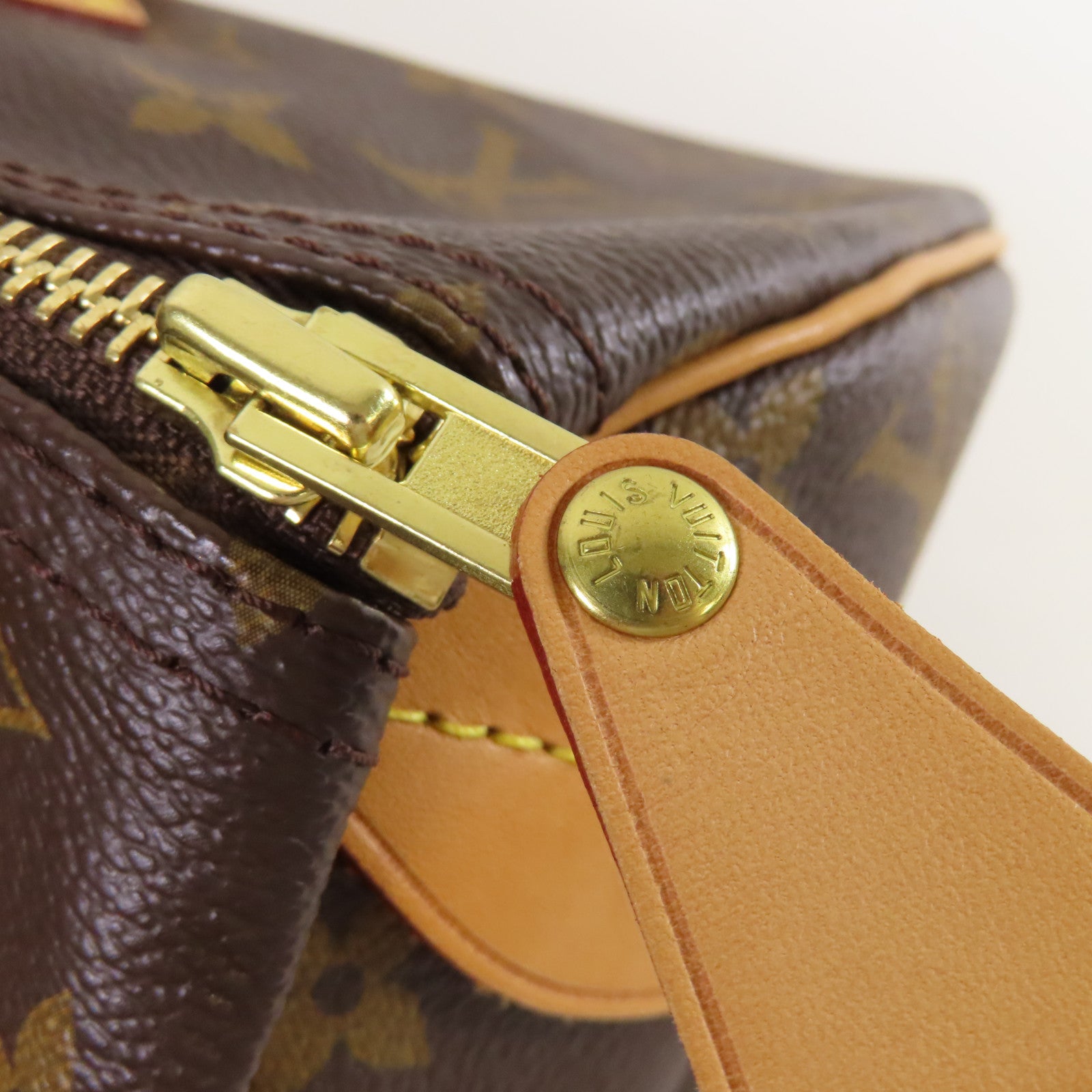 LOUIS VUITTON 【激減優惠】Monogram Speedy 30 Handbag金扣手挽袋啡色
