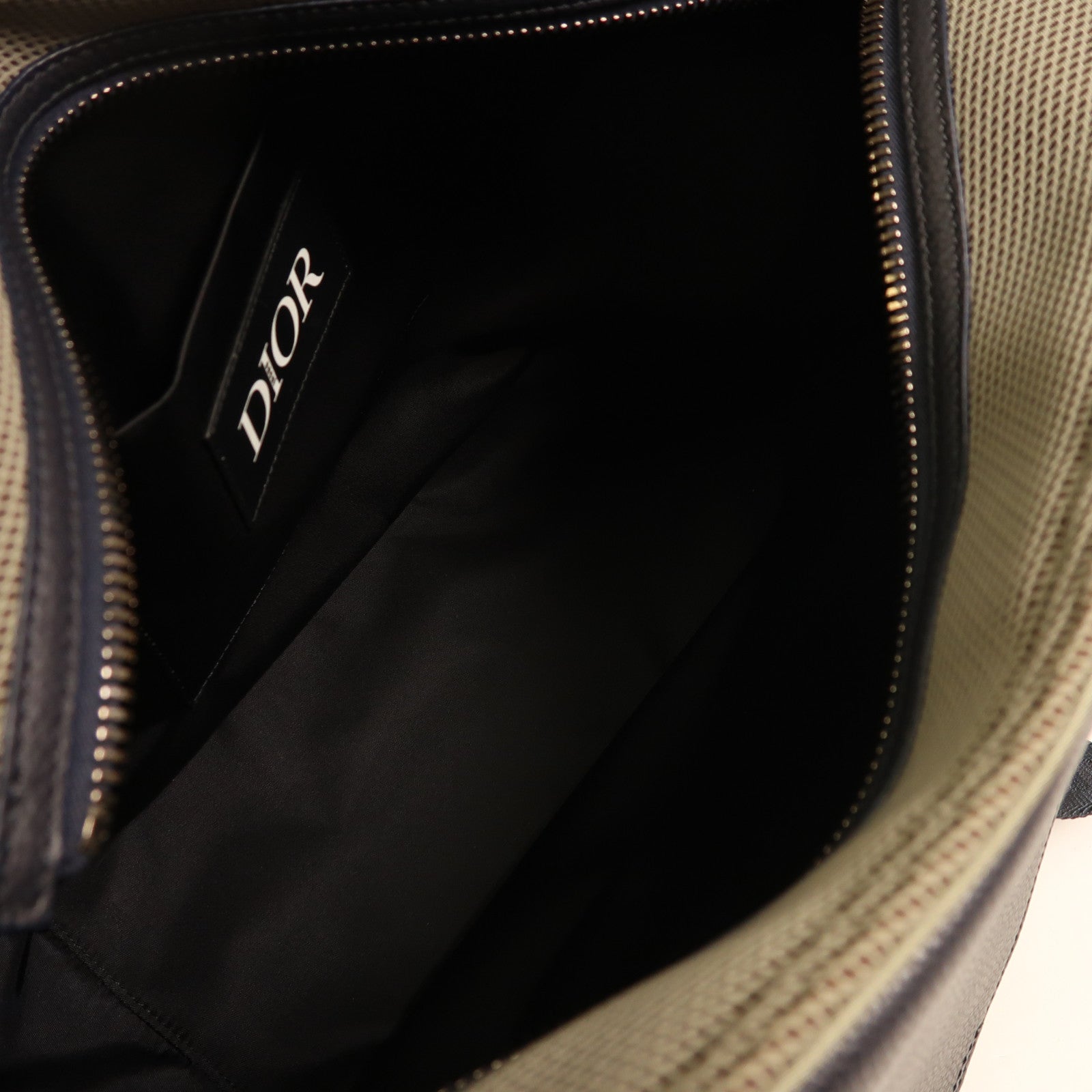 Dior 尼龍/皮革Sacai Saddle Messenger Bag銀扣肩背袋/斜挎包