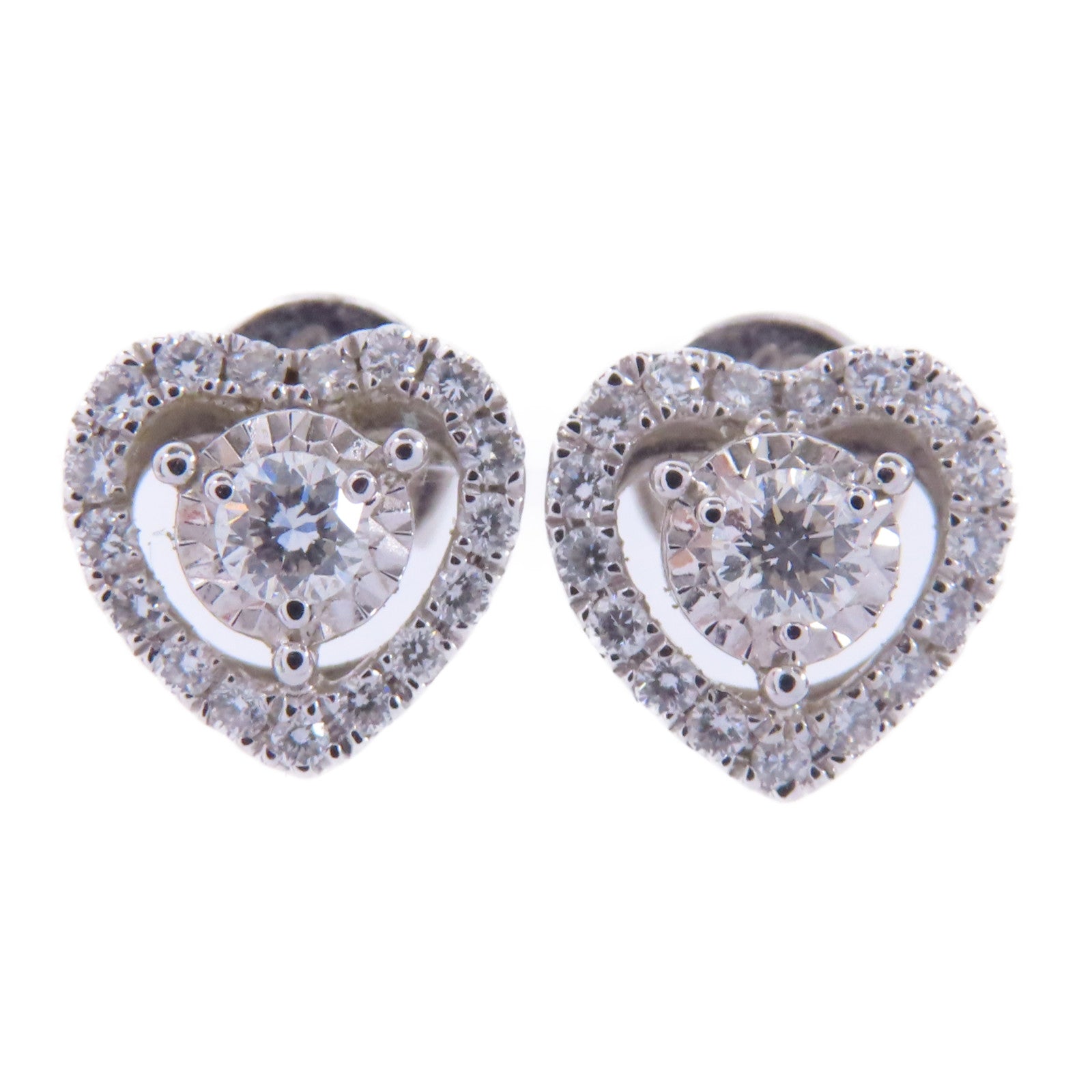 JEWELRY 18K白金Diamond Earrings鑽石耳環