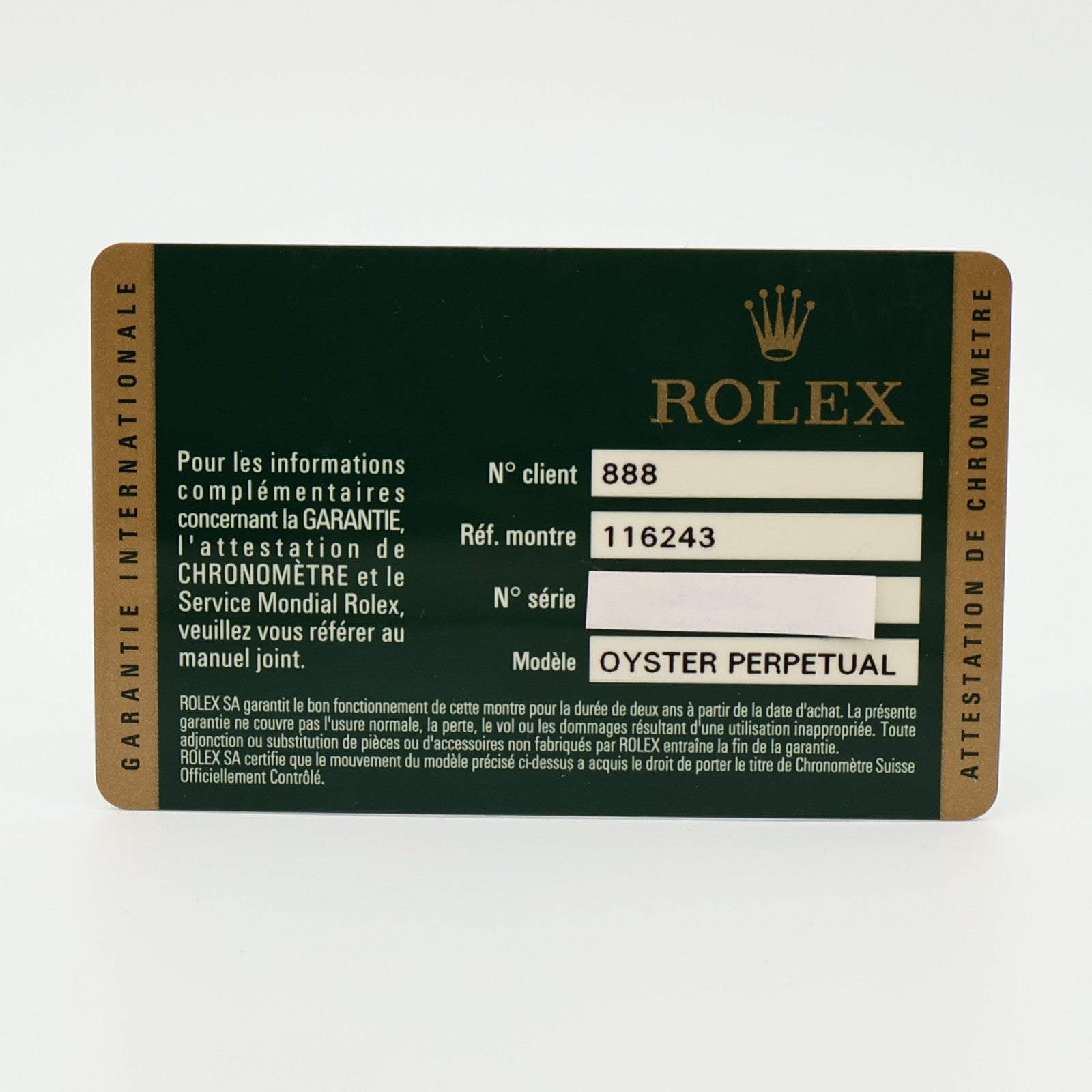 ROLEX Datejust 116243