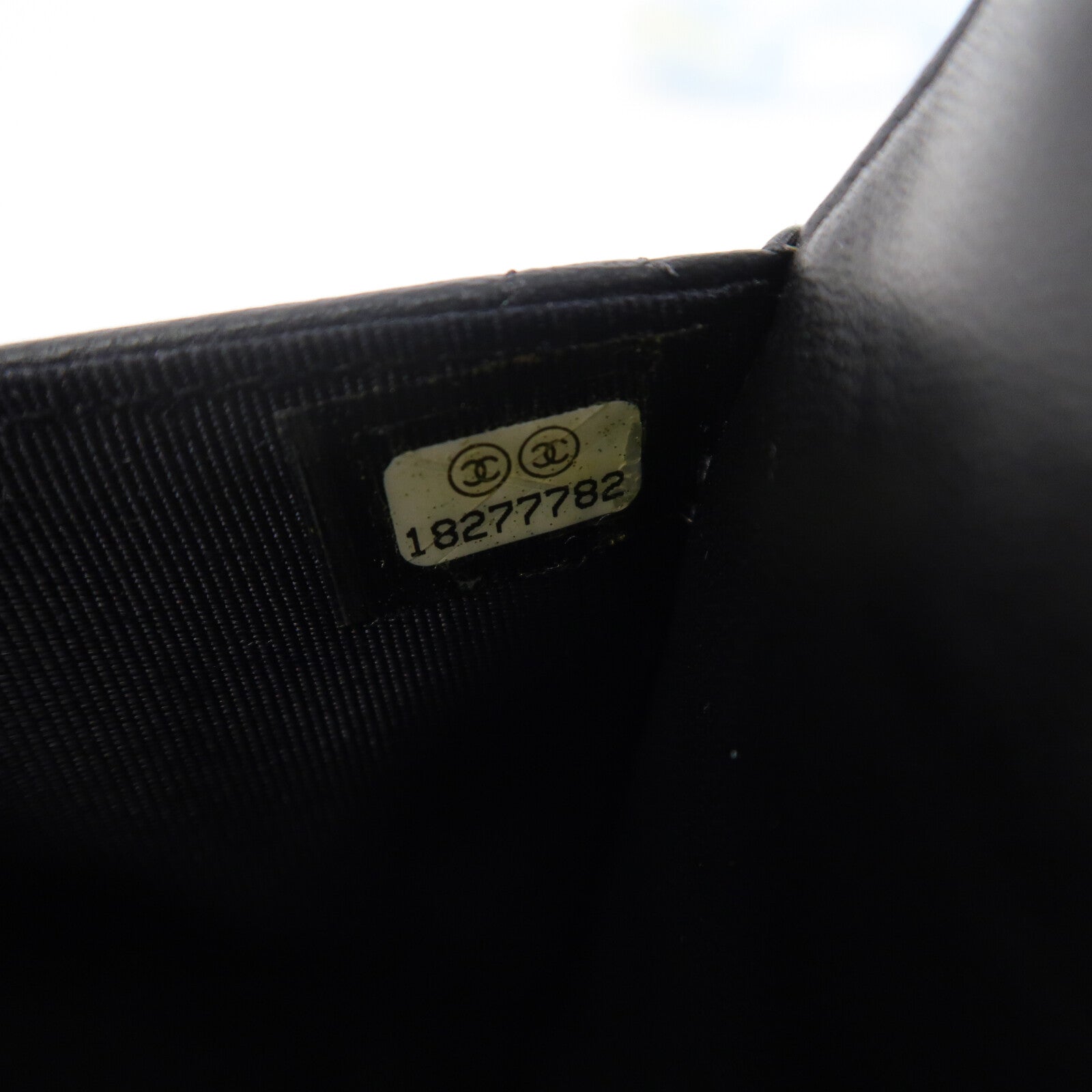 CHANEL 羊皮皮革WOC Wallet On Chain鏈帶肩背袋