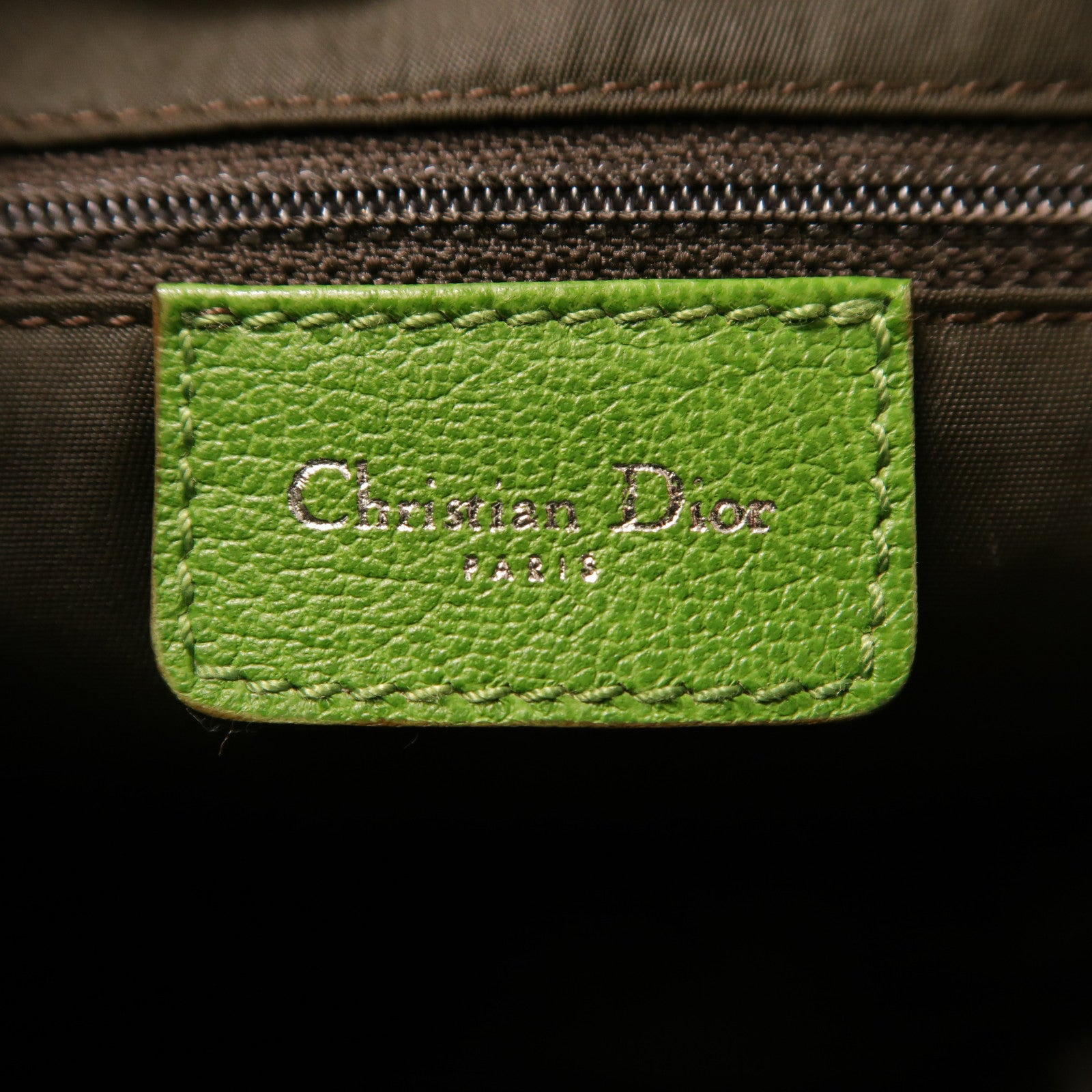 Dior 【激減優惠】帆布Saddle Zip Rasta銀扣肩背袋