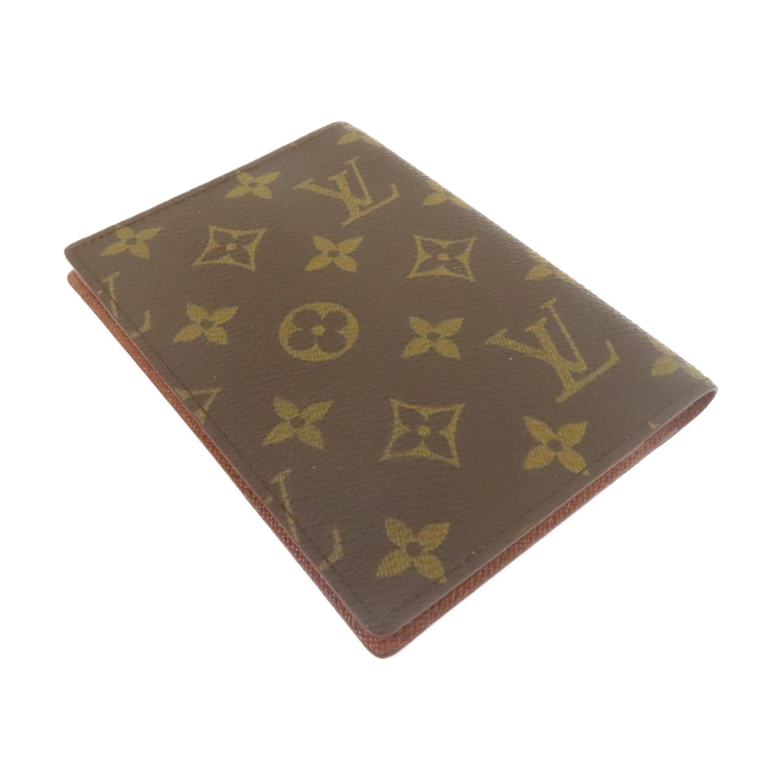 LOUIS VUITTON 【激減優惠】Monogram Passport Cover護照套啡色