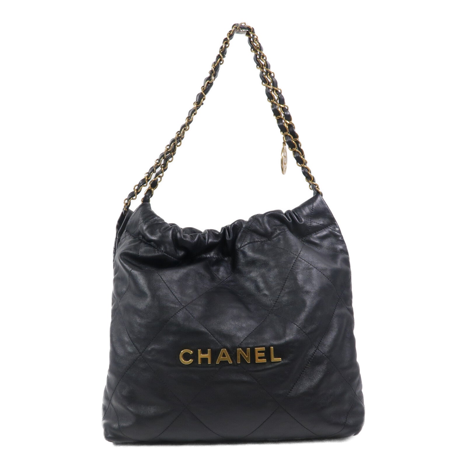 CHANEL 牛皮皮革Chanel 22 Small手挽袋