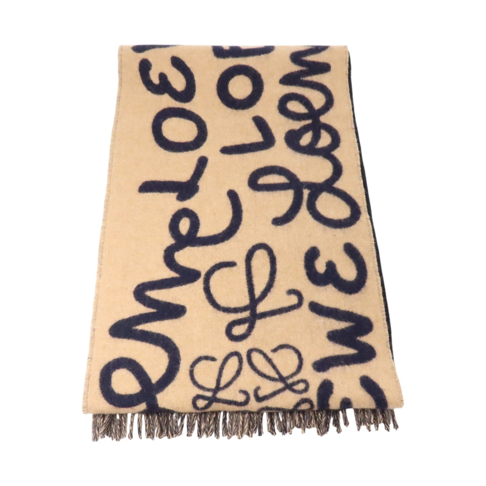 LOEWE 羊毛/羊絨Scarf 30x180cm圍巾