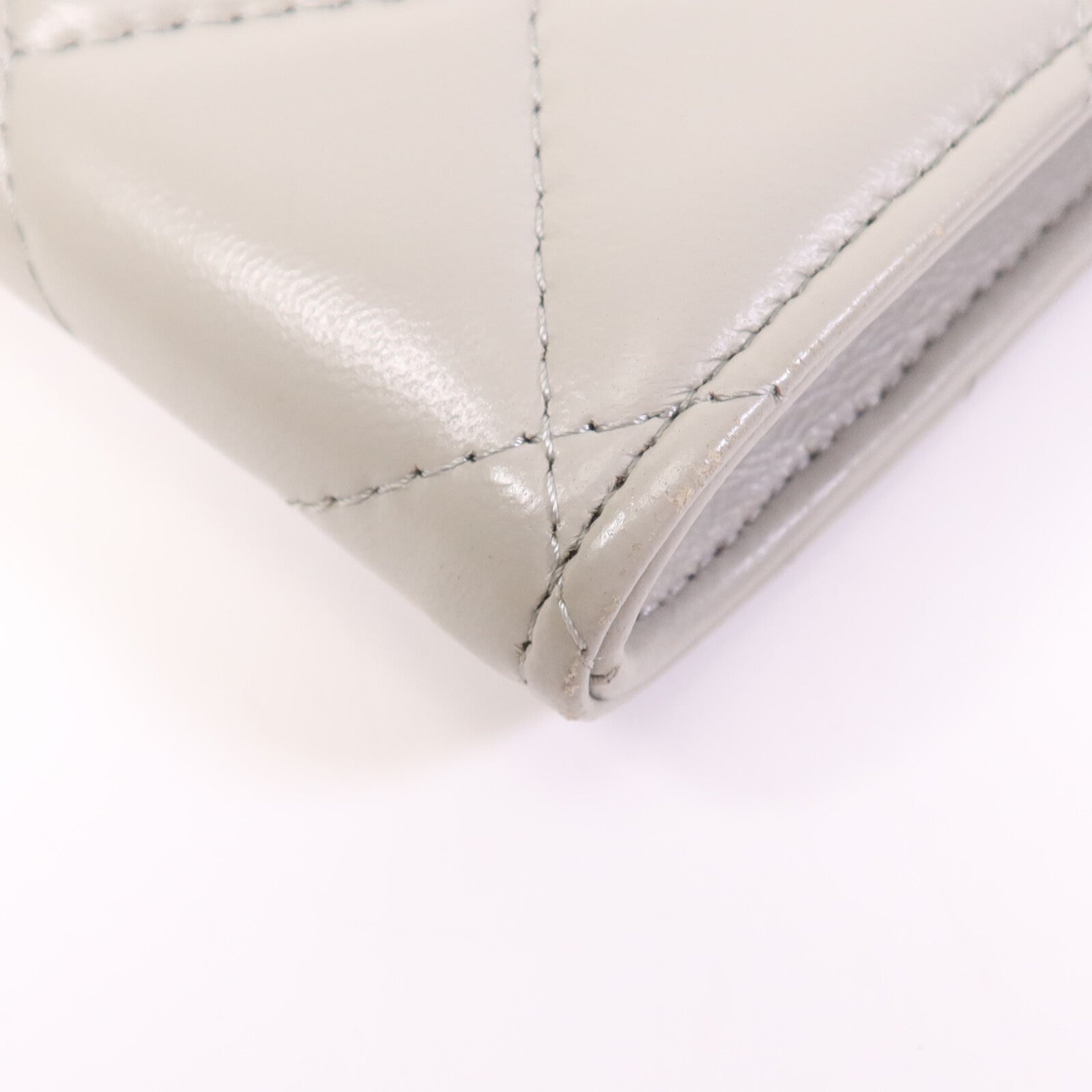 CHANEL 羊皮皮革Chain Shoulder Bag金扣鏈帶肩背袋