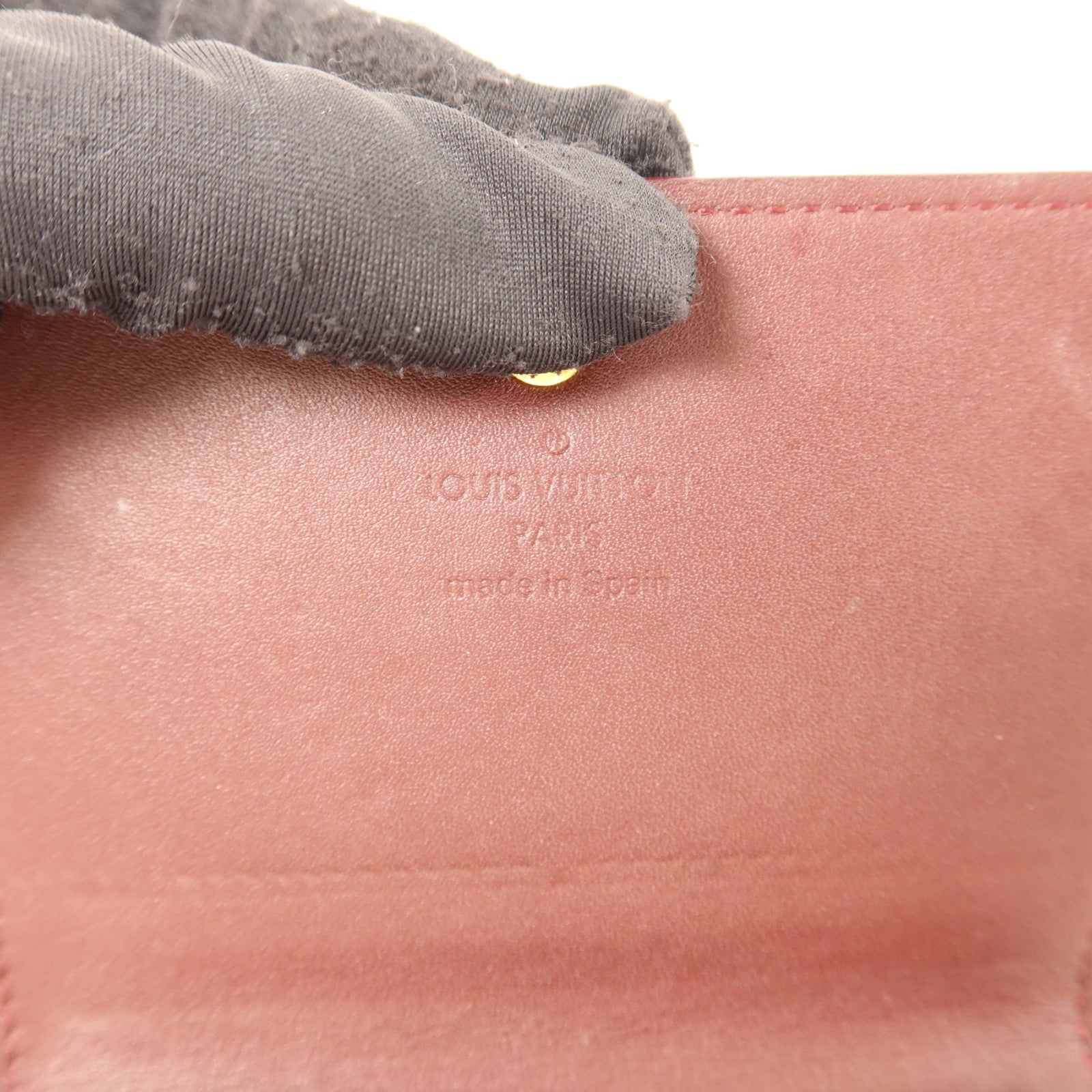LOUIS VUITTON Monogram Vernis Envelope Business Card Holder卡片套