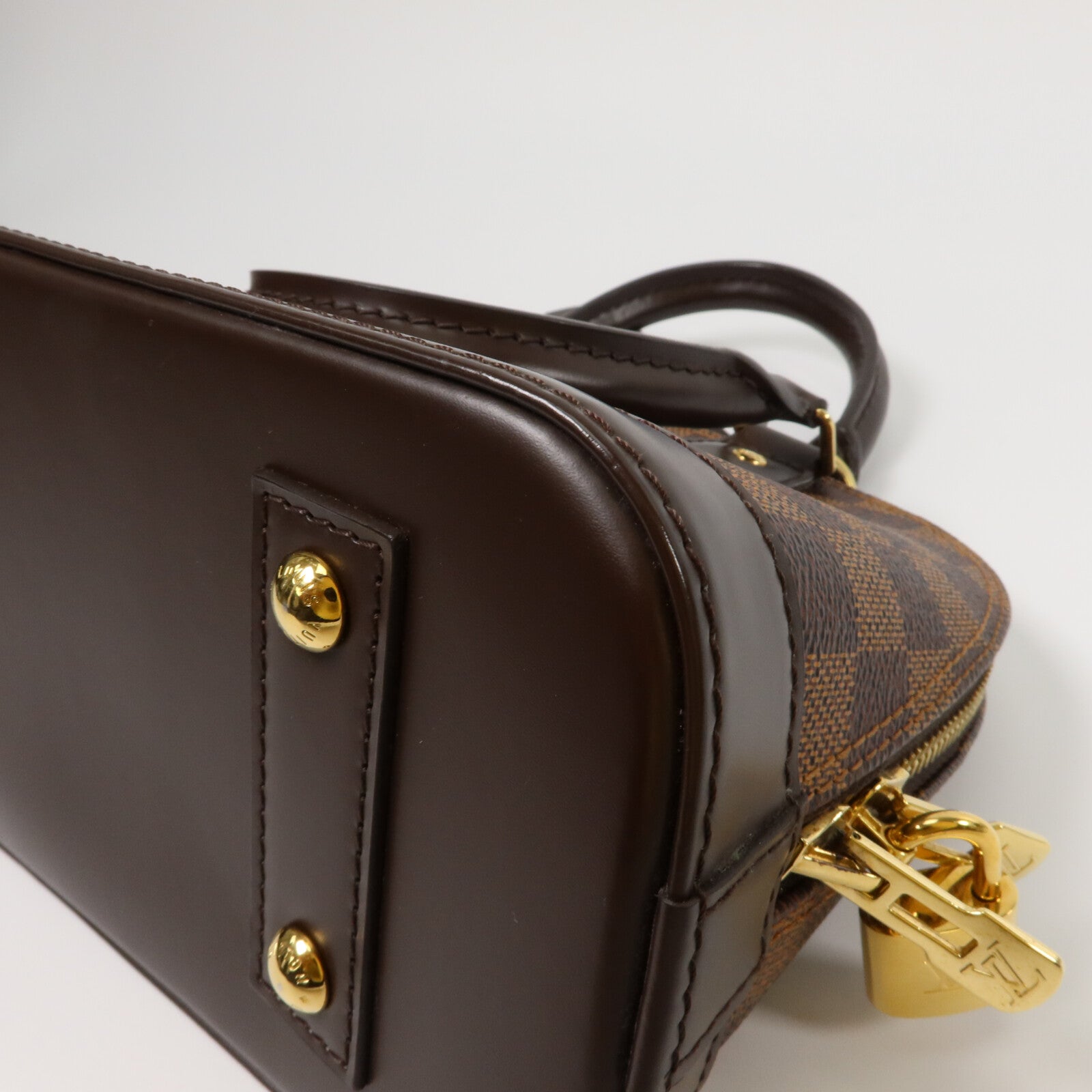 LOUIS VUITTON Damier Alma BB手挽肩背兩用袋