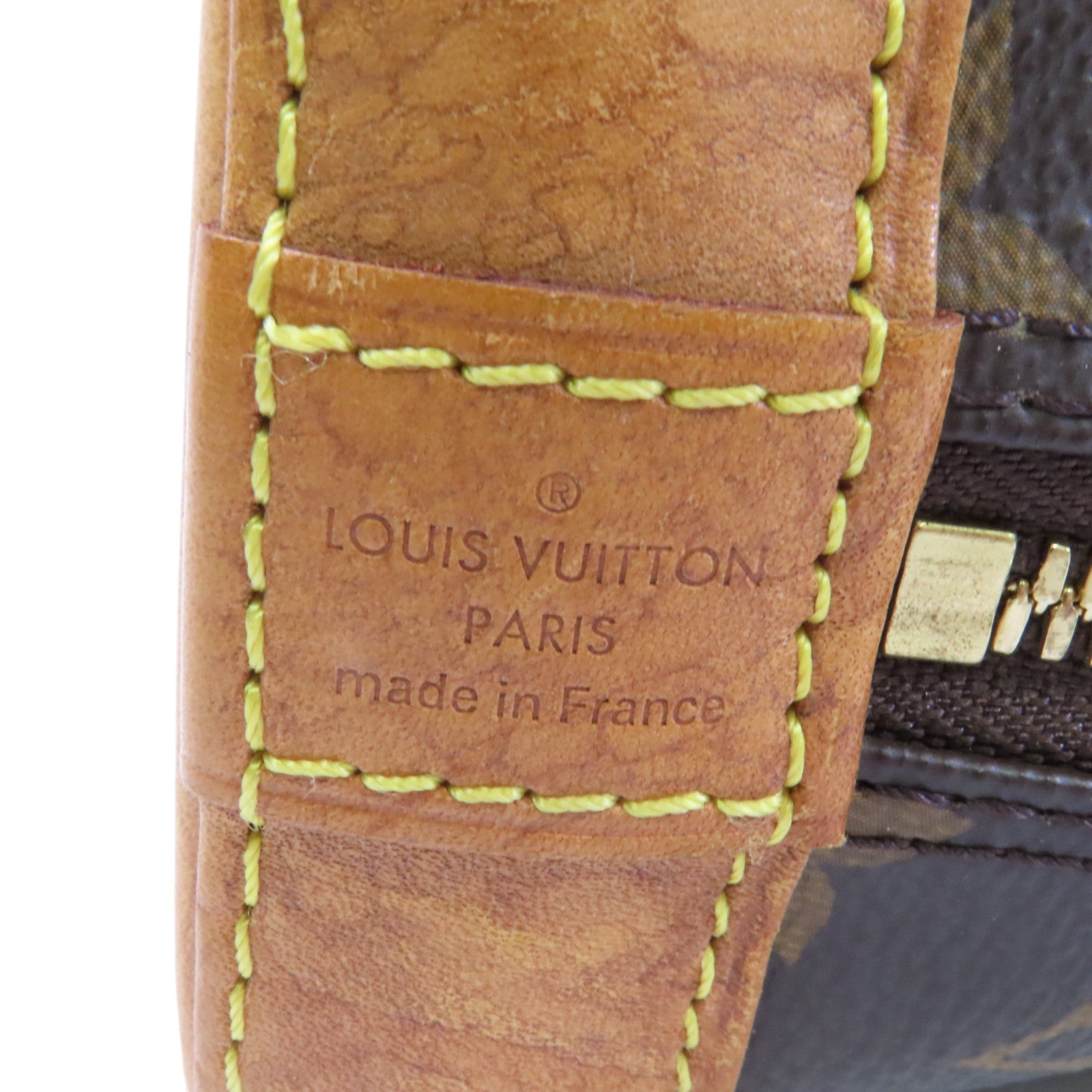LOUIS VUITTON Monogram Alma BB金扣手挽肩背兩用袋