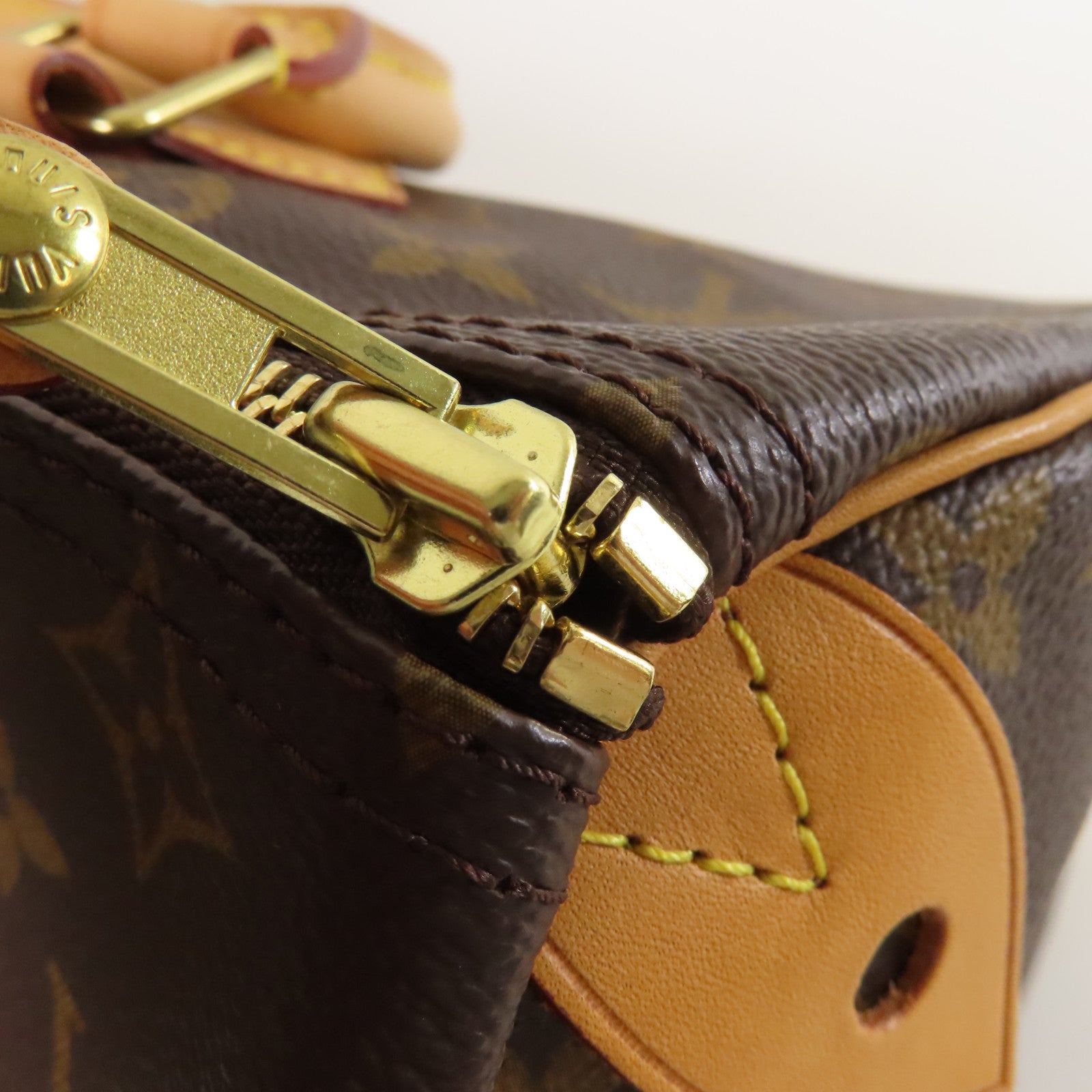 LOUIS VUITTON 【激減優惠】Monogram Speedy 30 Handbag金扣手挽袋啡色