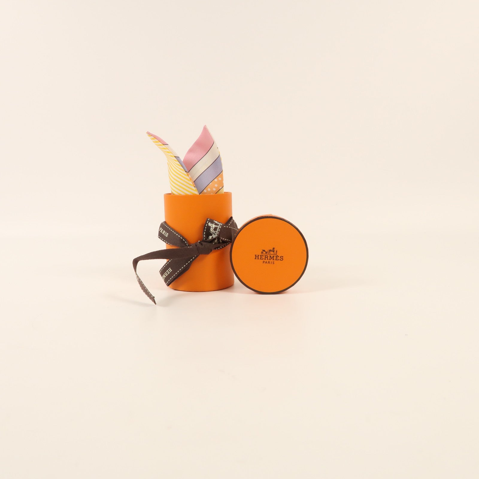 HERMES 絲質Twilly絲巾