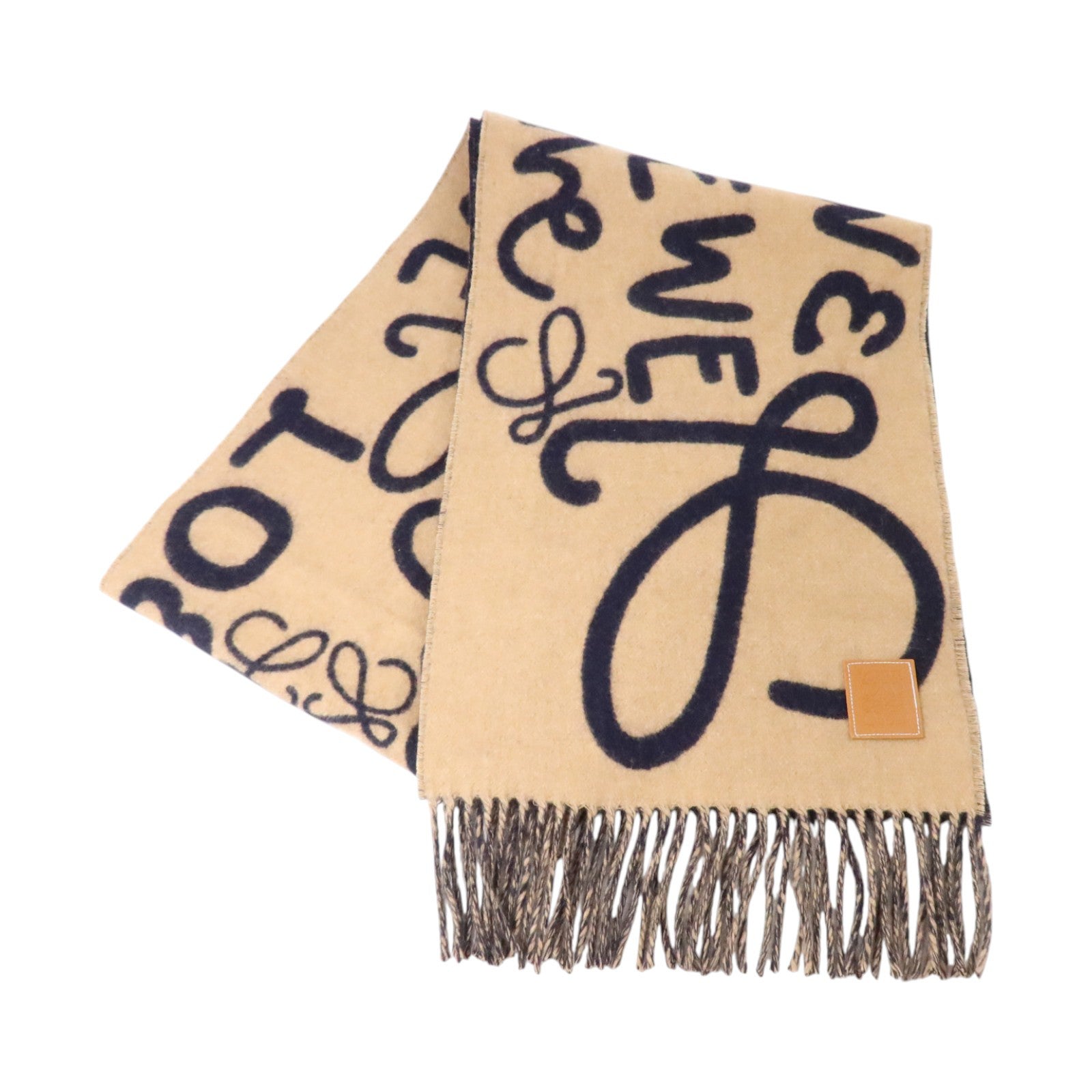 LOEWE 羊毛/羊絨Scarf 30x180cm圍巾