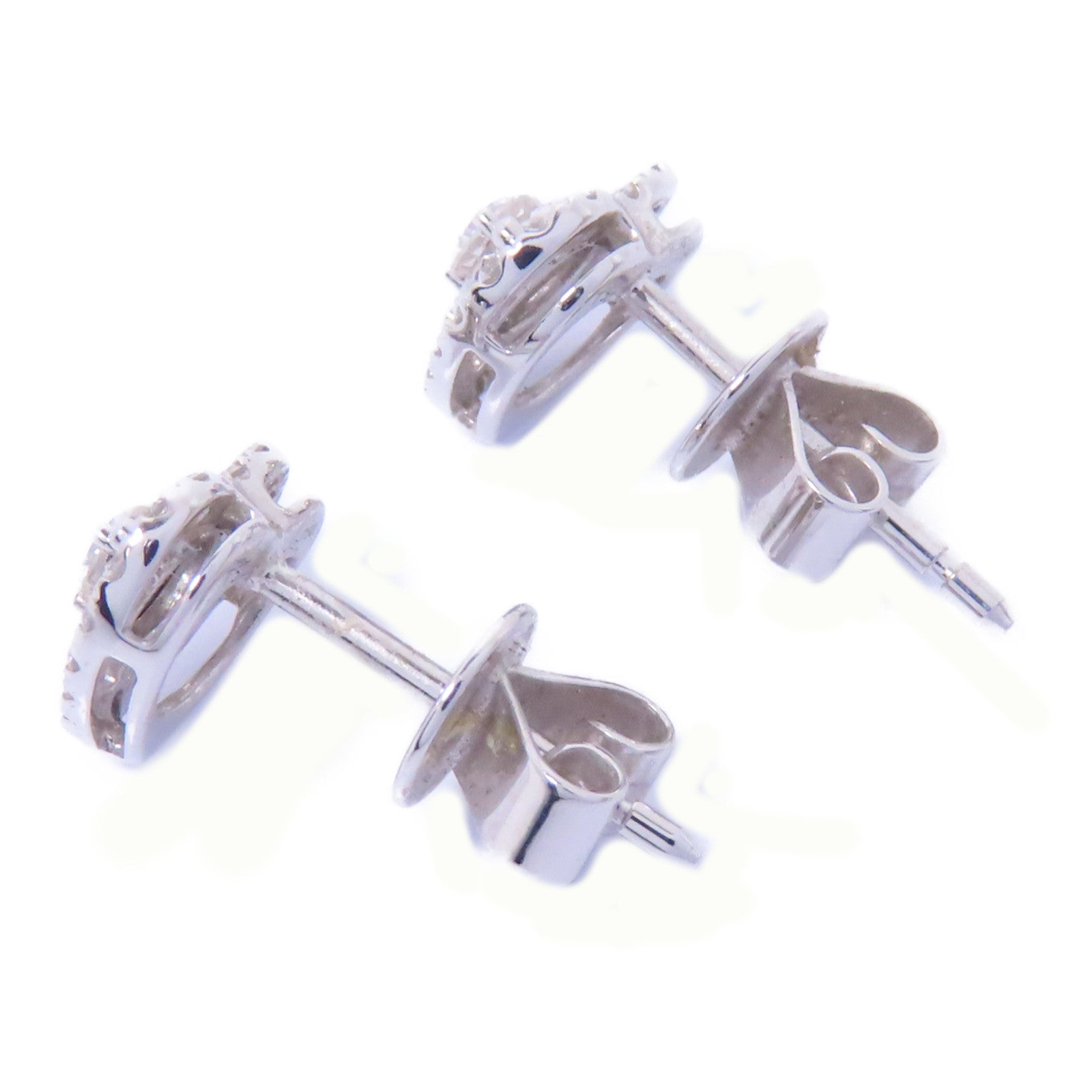 JEWELRY 18K白金Diamond Earrings鑽石耳環