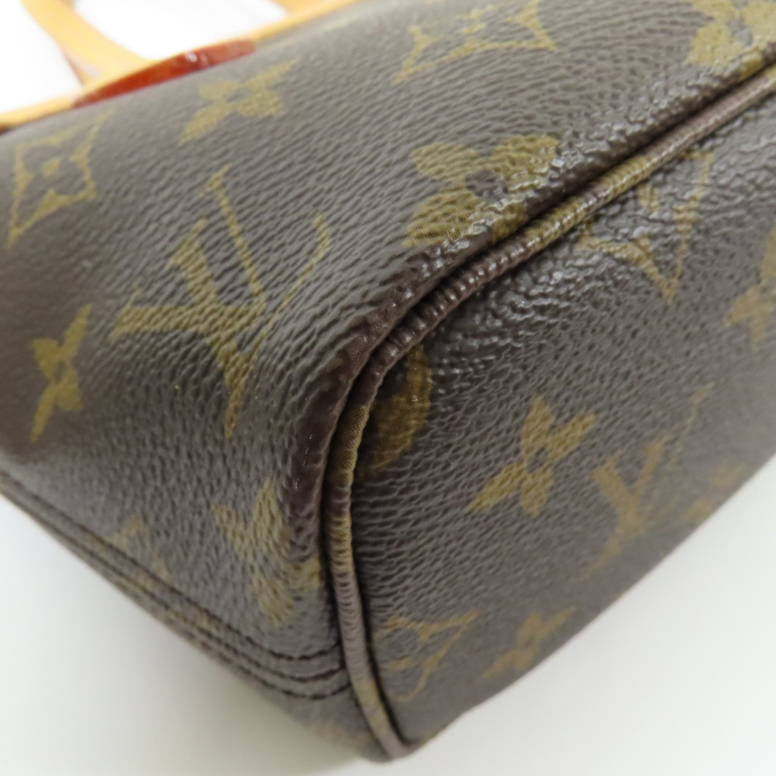 LOUIS VUITTON Monogram Neverfull BB金扣手挽肩背兩用袋