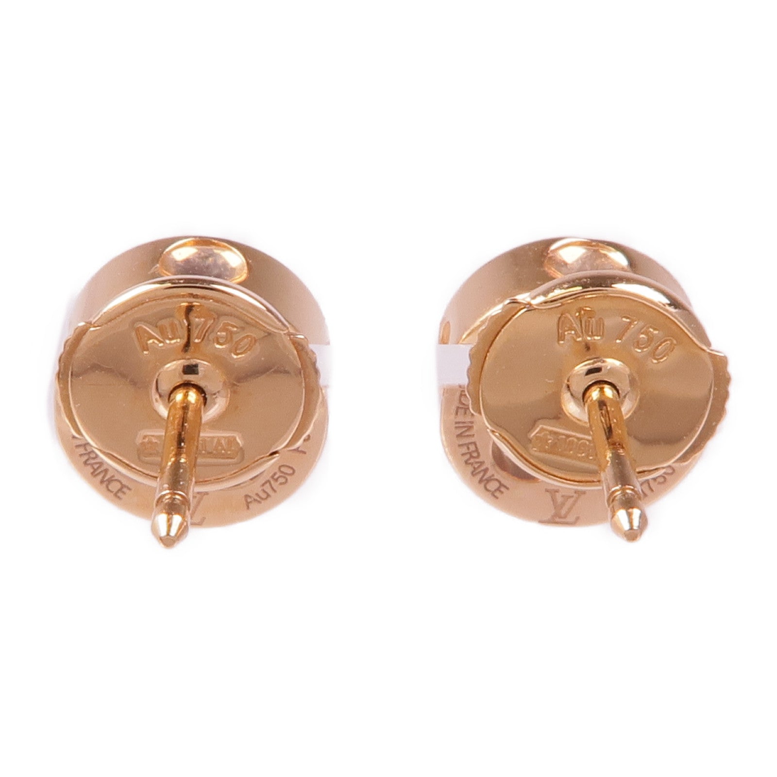 LOUIS VUITTON LV Empreinte Ear Studs Earrings Q96579 18K Pink Gold