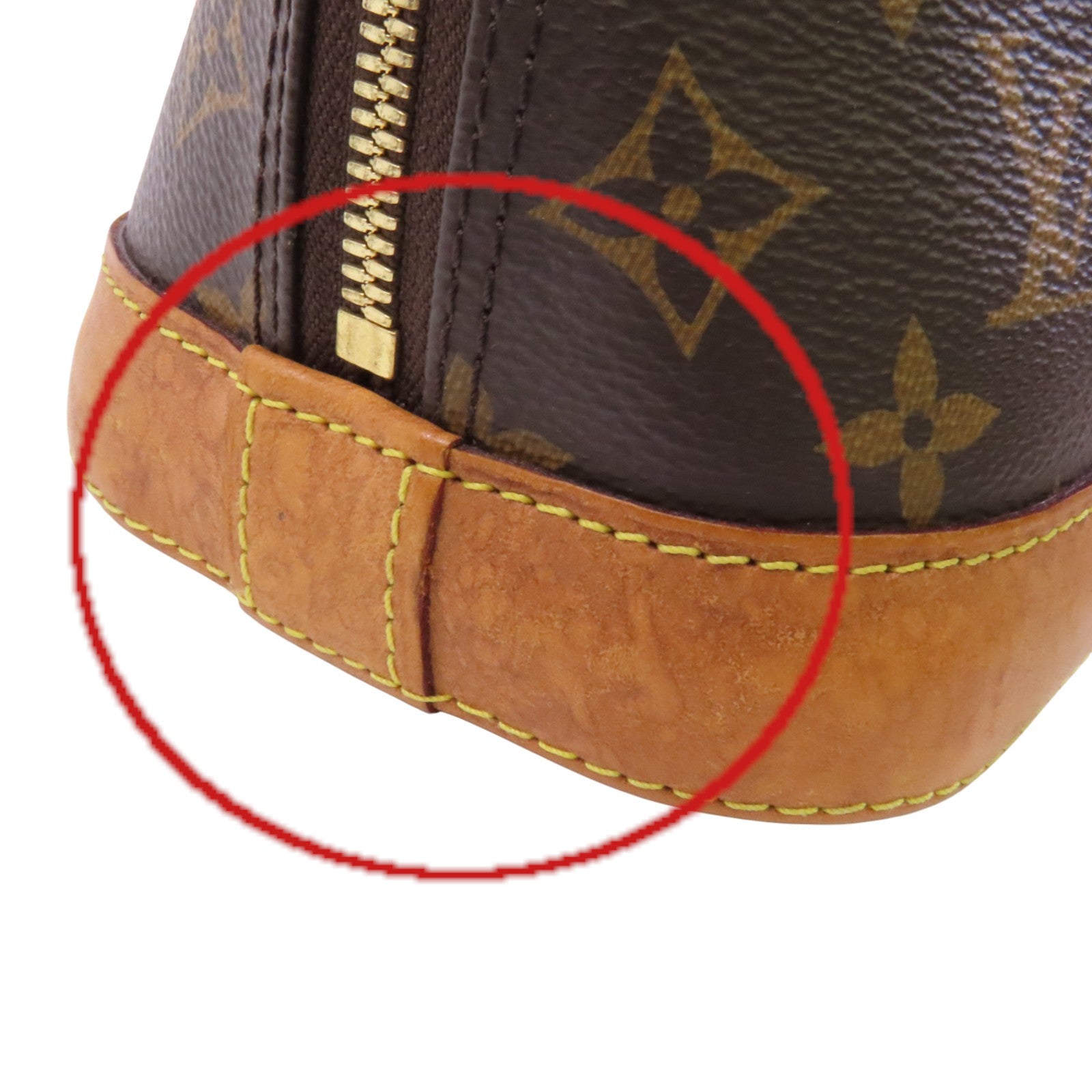 LOUIS VUITTON Monogram Alma BB金扣手挽肩背兩用袋