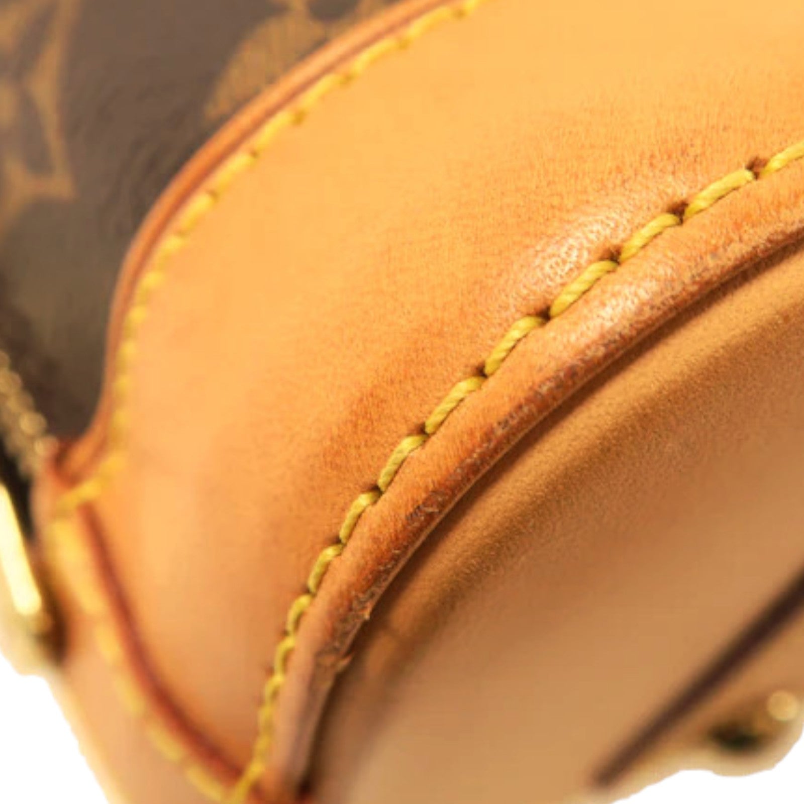 LOUIS VUITTON Monogram Alma BB金扣手挽肩背兩用袋