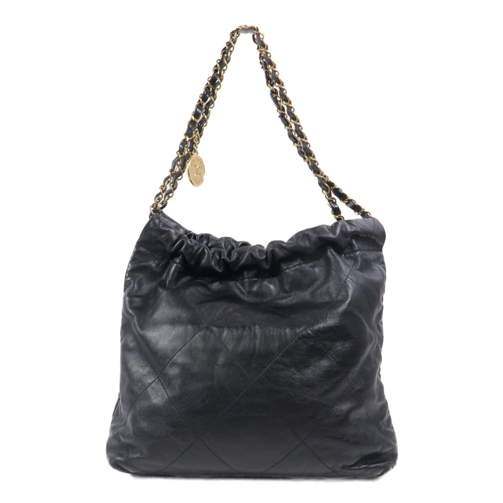 CHANEL 牛皮皮革Chanel 22 Small手挽袋