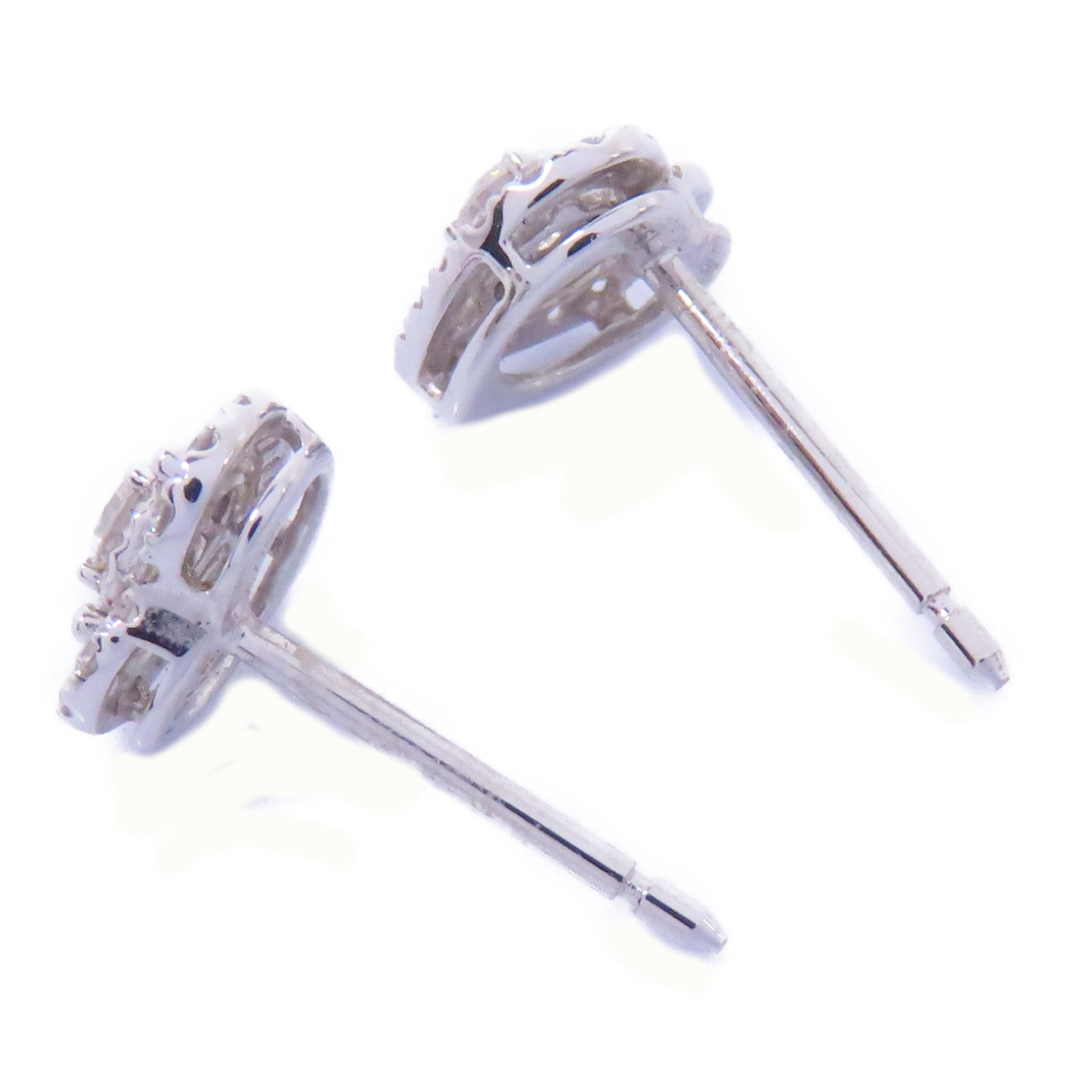 JEWELRY 18K白金Diamond Earrings鑽石耳環