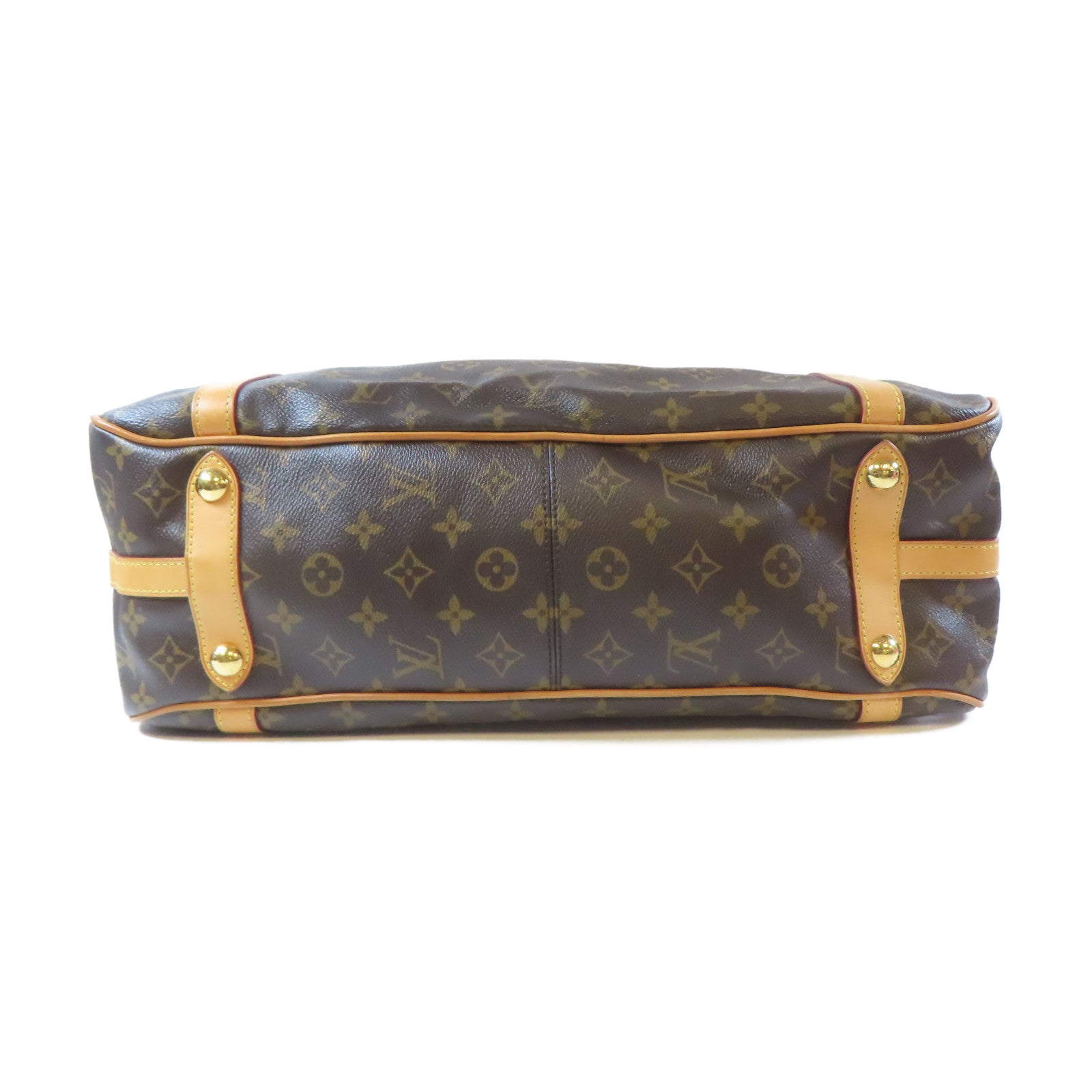 LOUIS VUITTON 【激減優惠】Monogram Stresa GM Shoulder Bag金扣肩背袋啡色