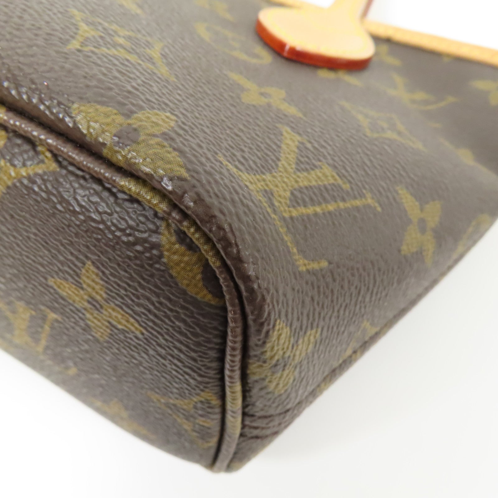 LOUIS VUITTON Monogram Neverfull BB金扣手挽肩背兩用袋