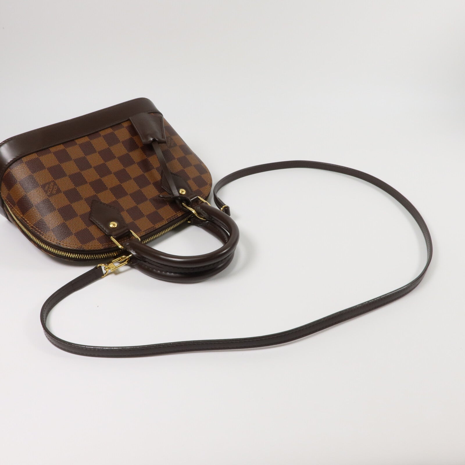 LOUIS VUITTON Damier Alma BB手挽肩背兩用袋