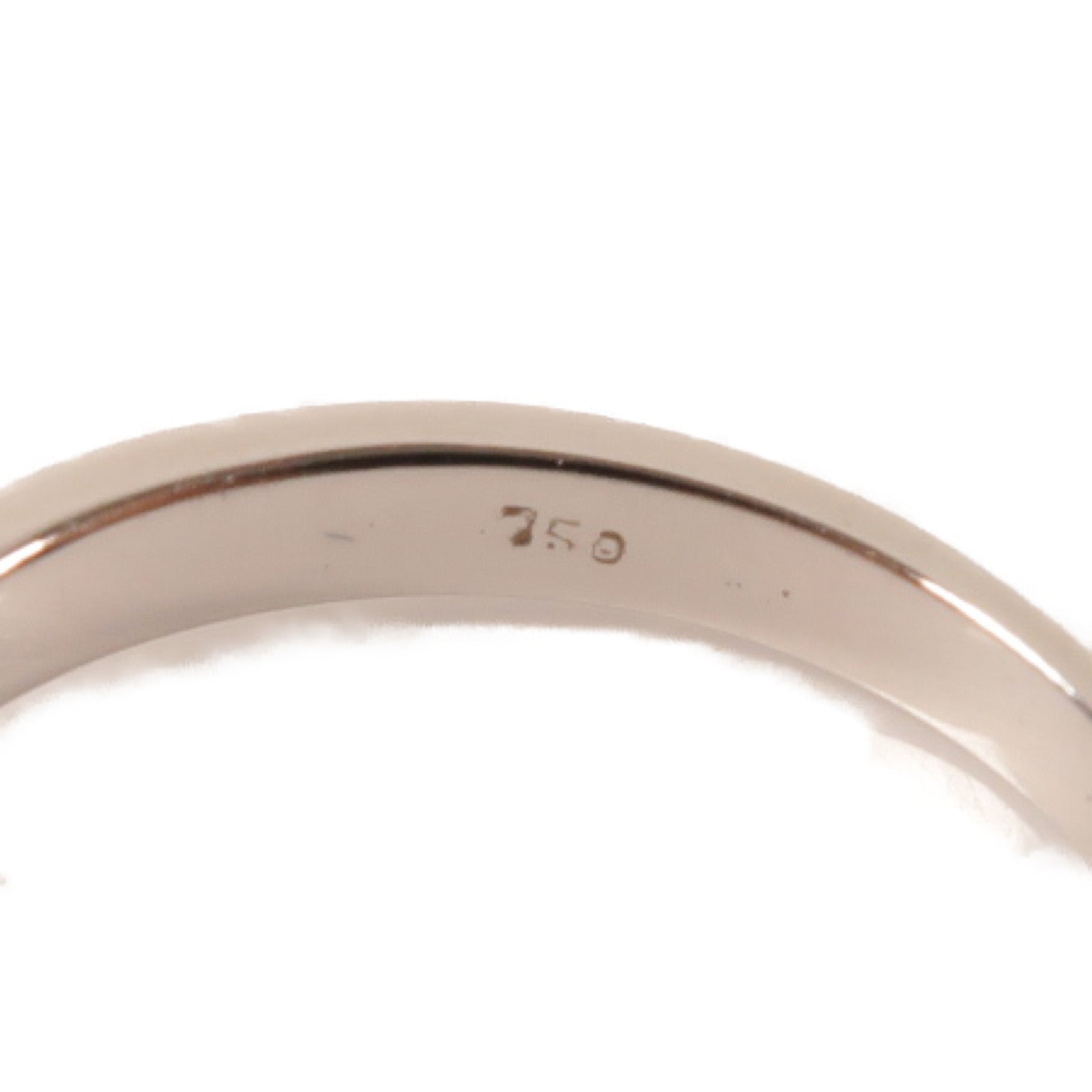 JEWELRY **【激減優惠】18K白金Diamond Ring鑽石戒指US#5.75銀色