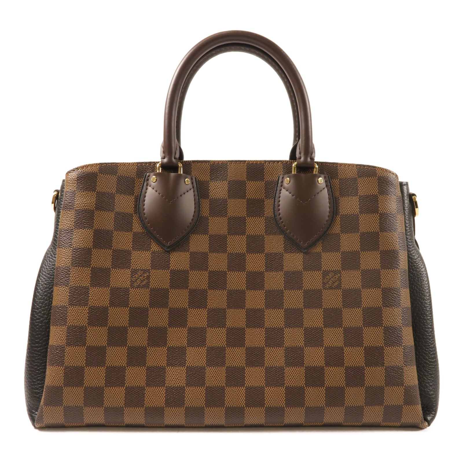 LOUIS VUITTON Damier Normandy金扣手挽肩背兩用袋