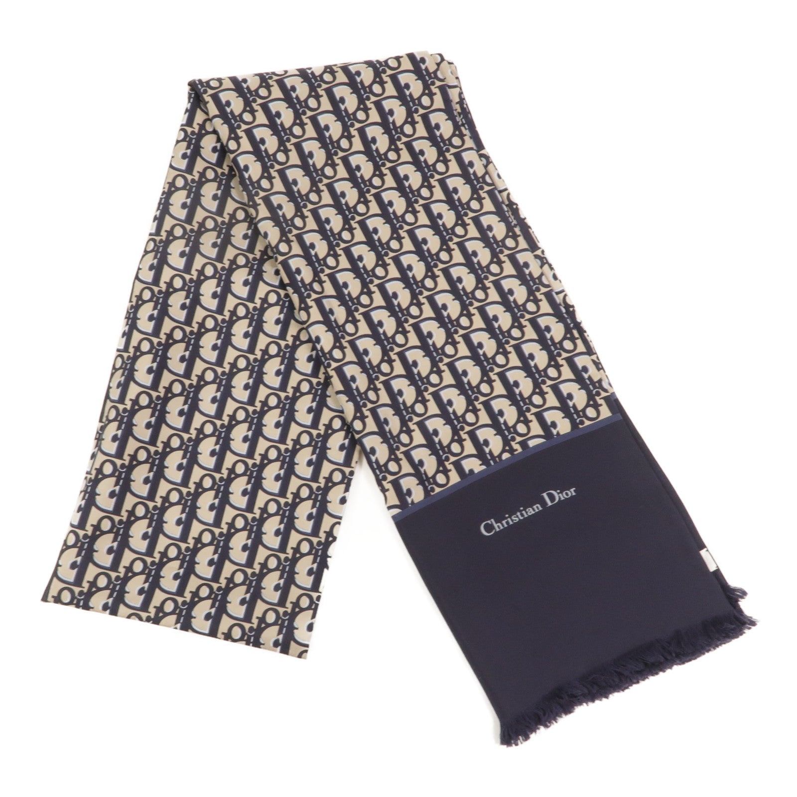 Dior 絲質Stole 180x34圍巾