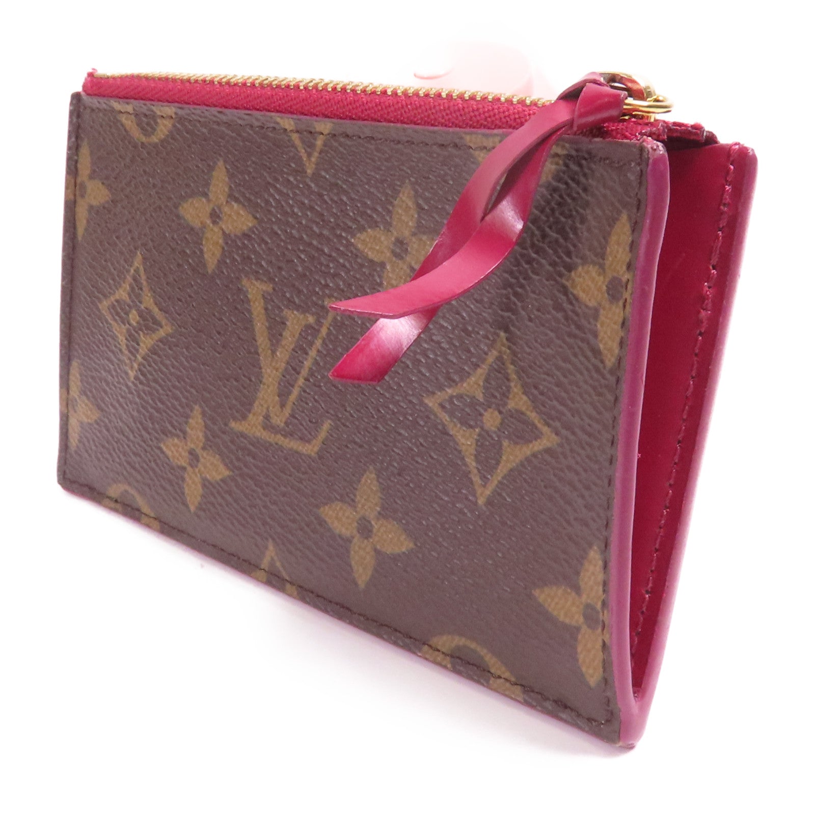 LOUIS VUITTON Monogram Card Case/Coin Purse金扣零錢包/卡片套