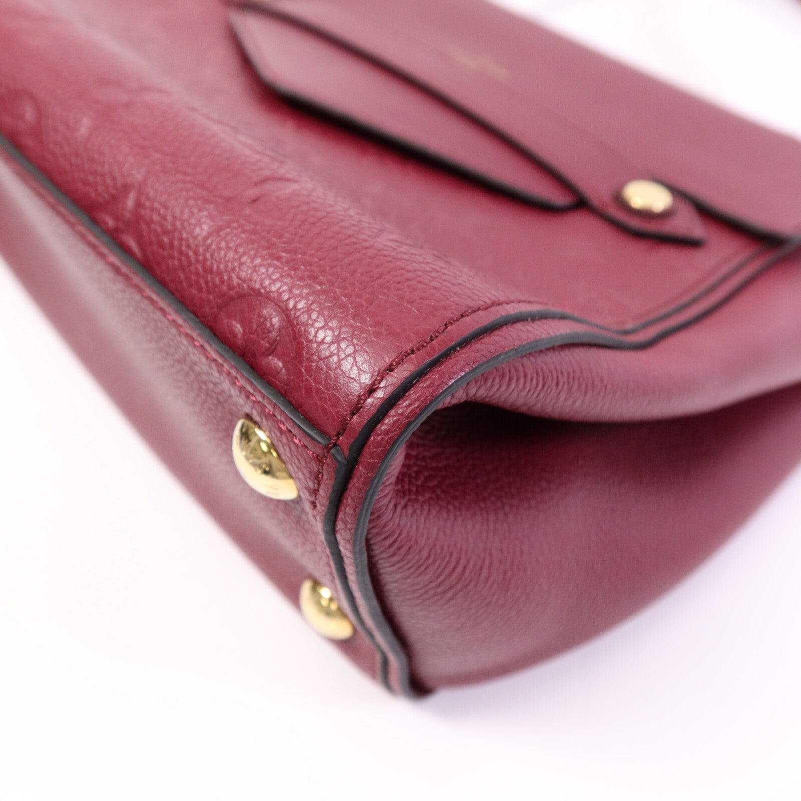 LOUIS VUITTON 【激減優惠】Monogram Empreinte Trocadero金扣手挽袋