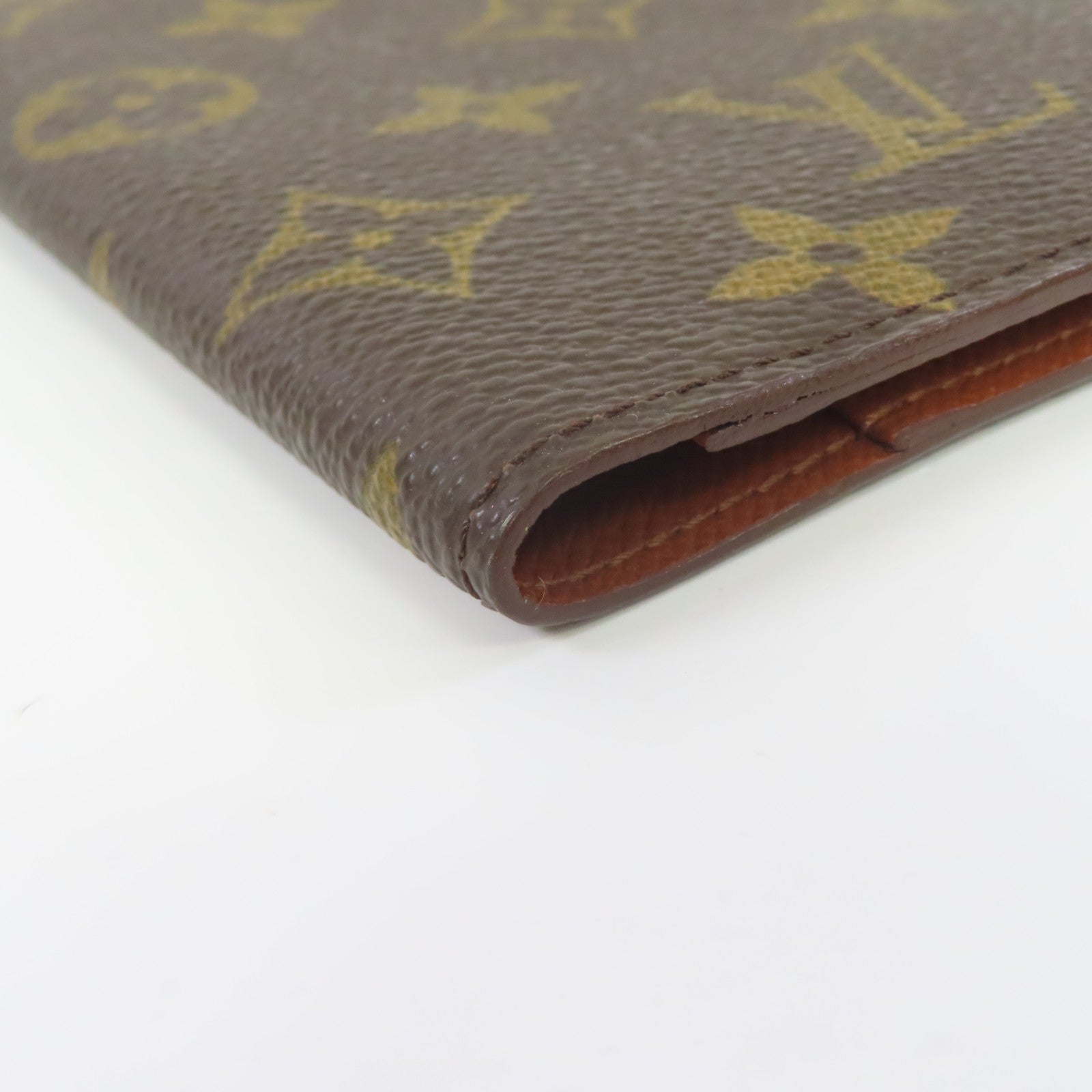 LOUIS VUITTON 【激減優惠】Monogram Passport Cover護照套啡色