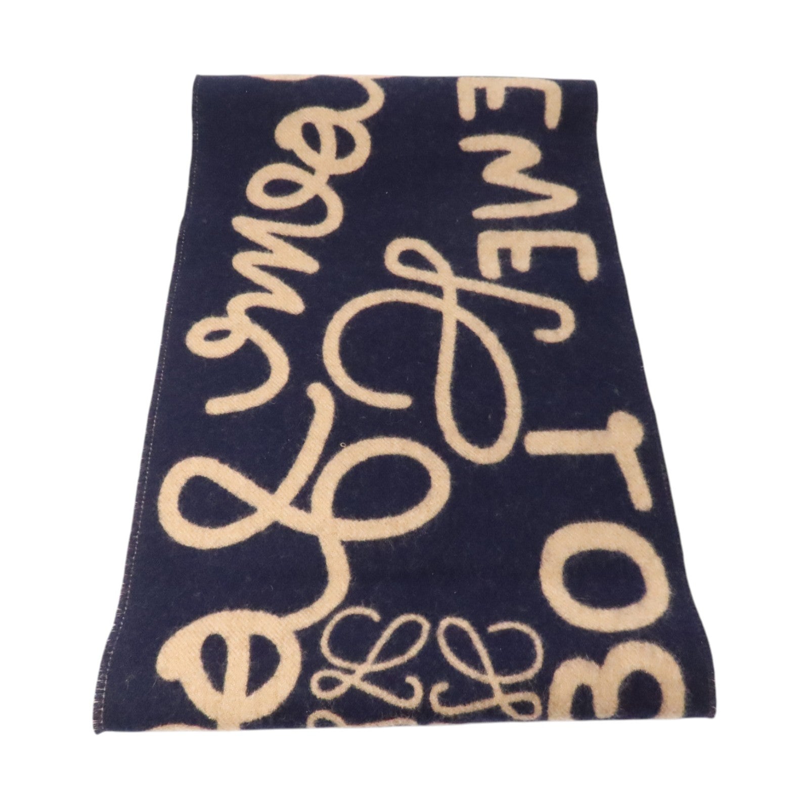 LOEWE 羊毛/羊絨Scarf 30x180cm圍巾