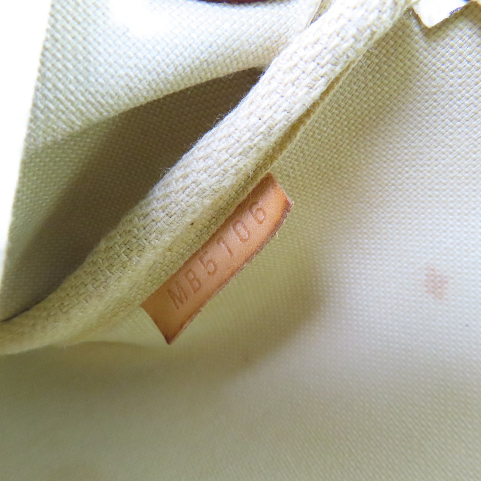LOUIS VUITTON Damier Azur Eva 2Way Shoulder Bag金扣手挽肩背兩用袋米白色