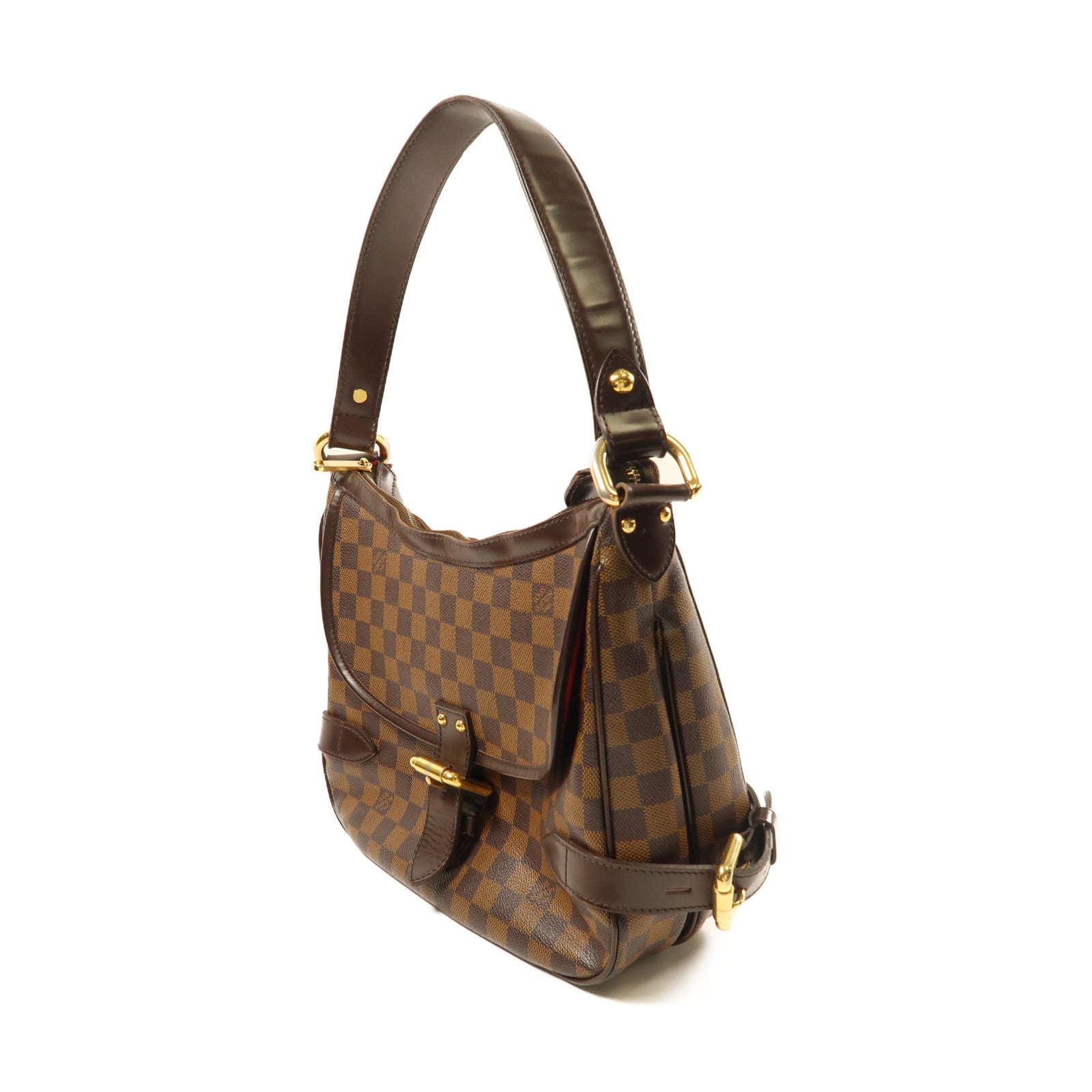 LOUIS VUITTON 【激減優惠】Damier Highbury金扣肩背袋啡色